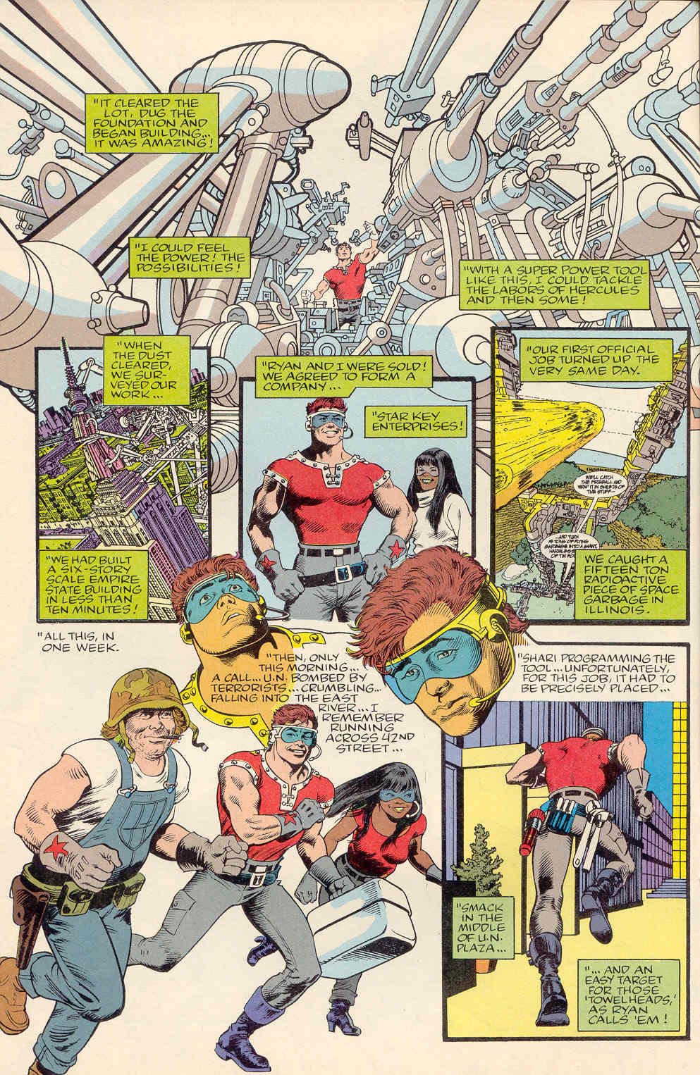 Read online Steelgrip Starkey comic -  Issue #2 - 6