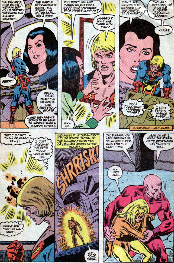 Read online Eternals (1985) comic -  Issue #10 - 4