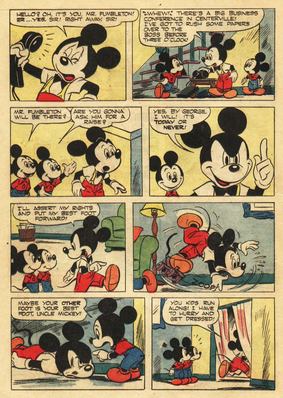 Read online Walt Disney's Mickey Mouse comic -  Issue #41 - 16