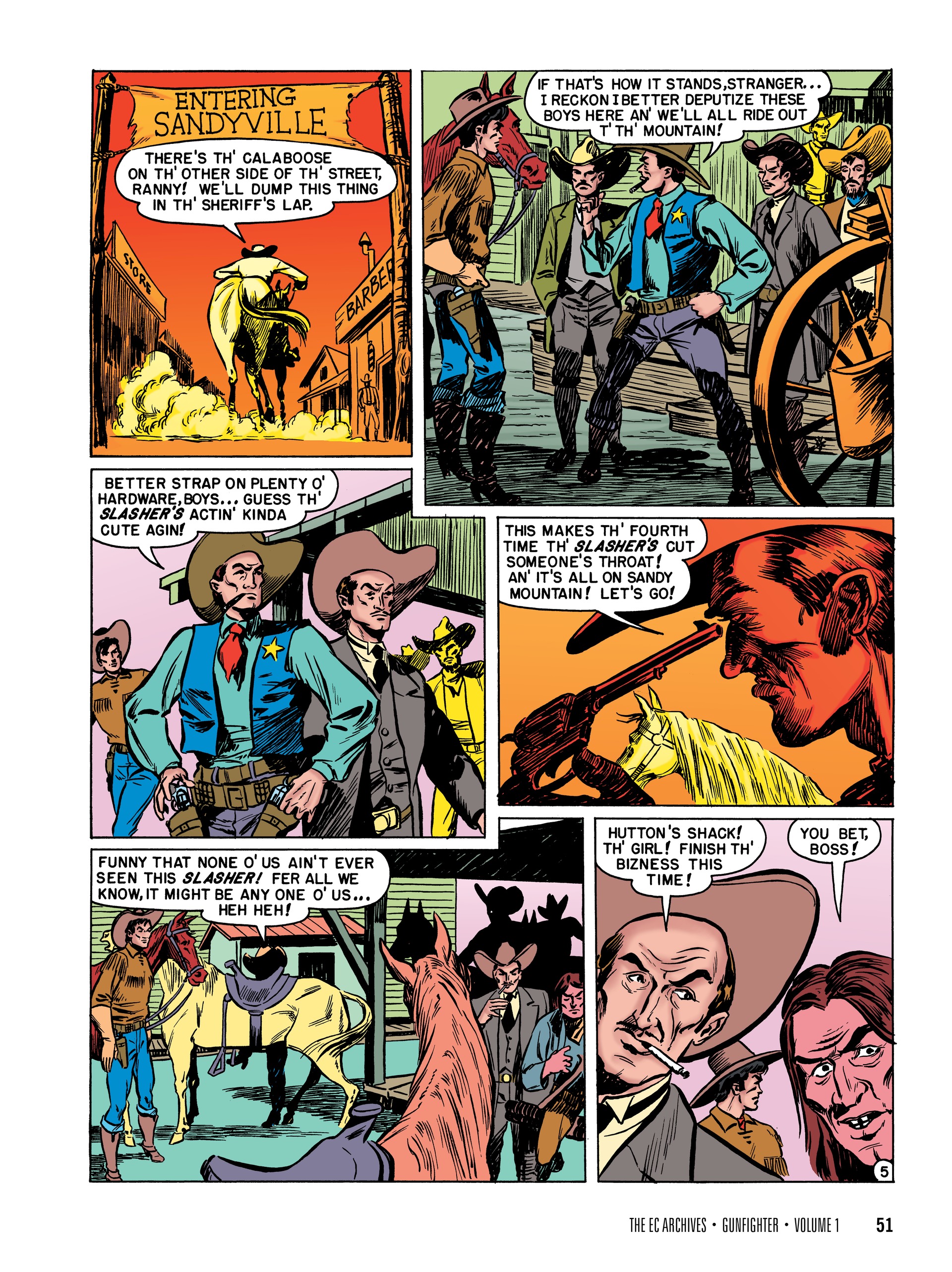 Read online The EC Archives: Gunfighter comic -  Issue # TPB (Part 1) - 54