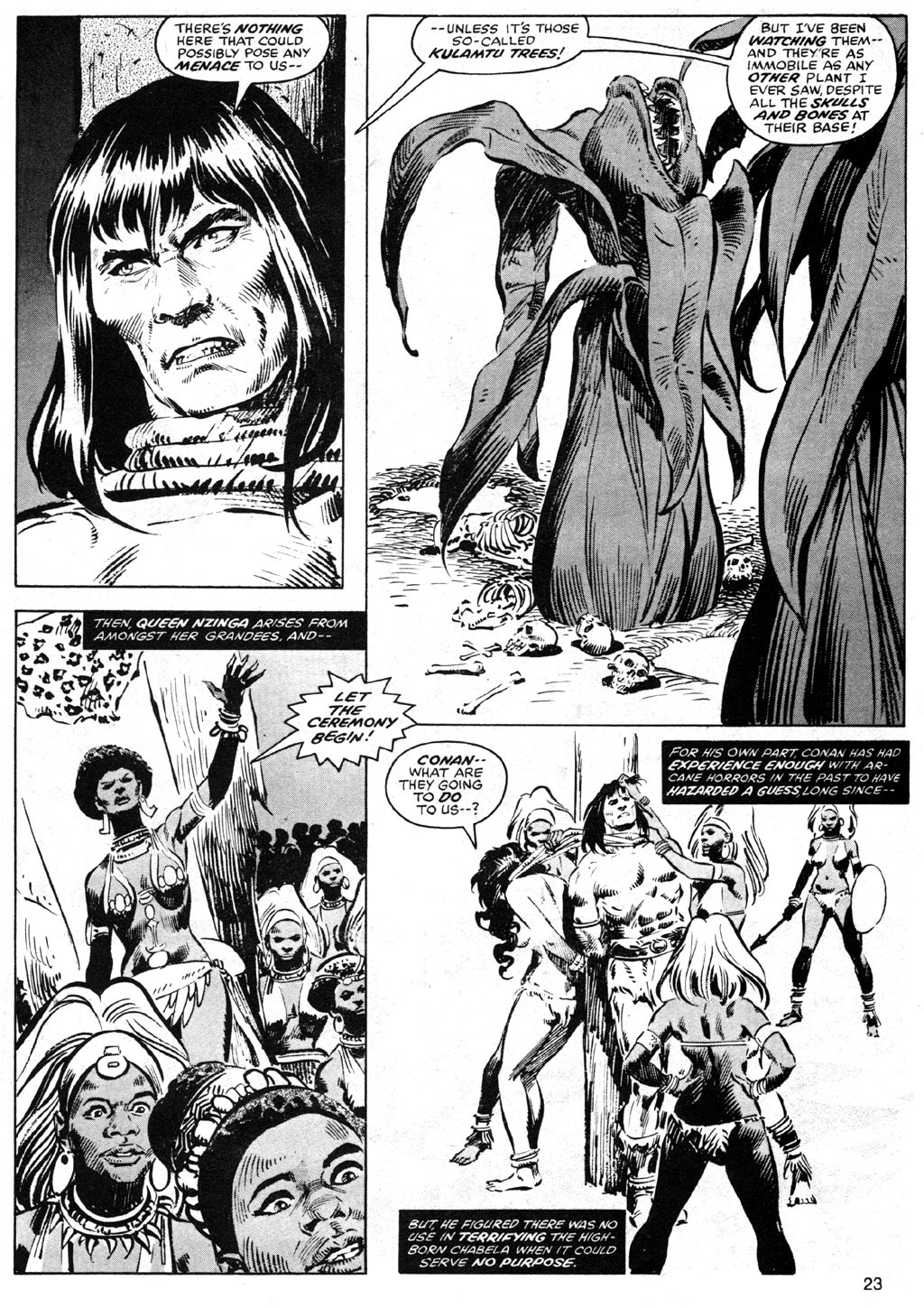 Read online The Savage Sword Of Conan comic -  Issue #42 - 23