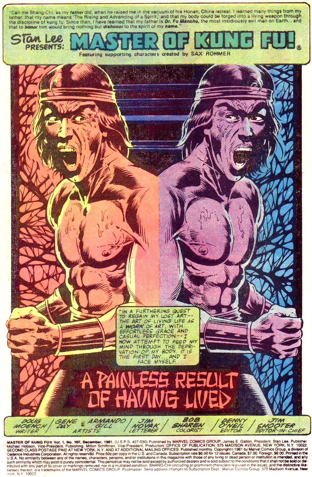 Read online Master of Kung Fu (1974) comic -  Issue #107 - 2