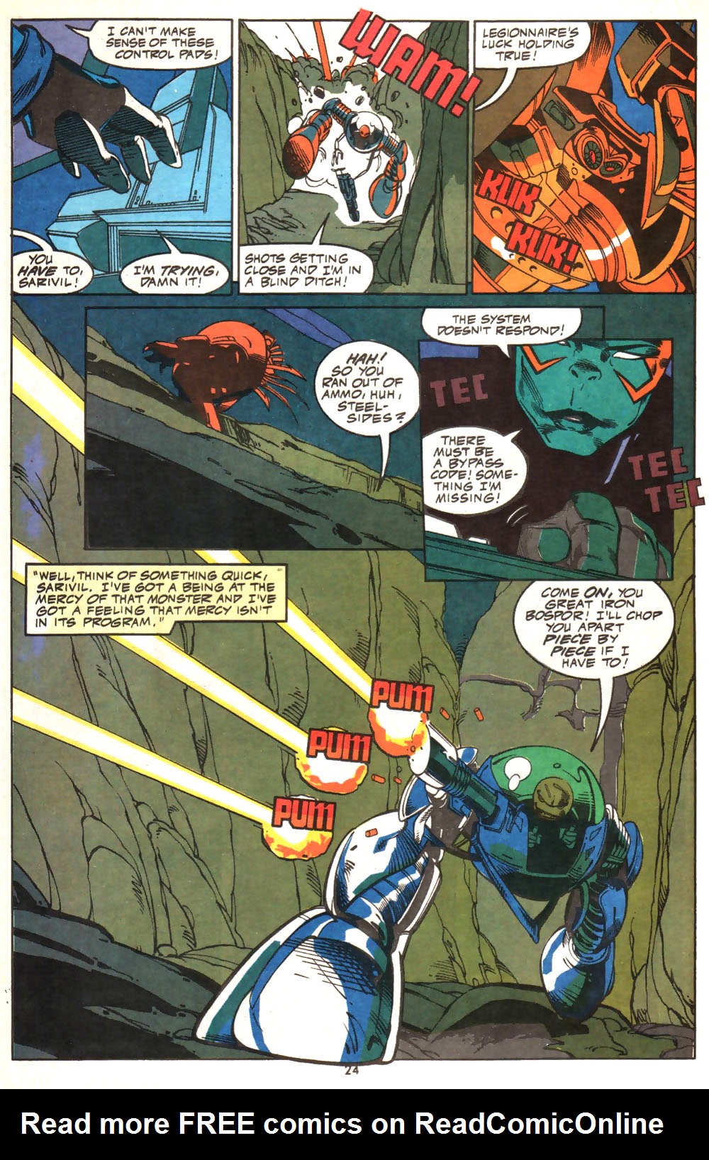 Read online Alien Legion (1987) comic -  Issue #14 - 26