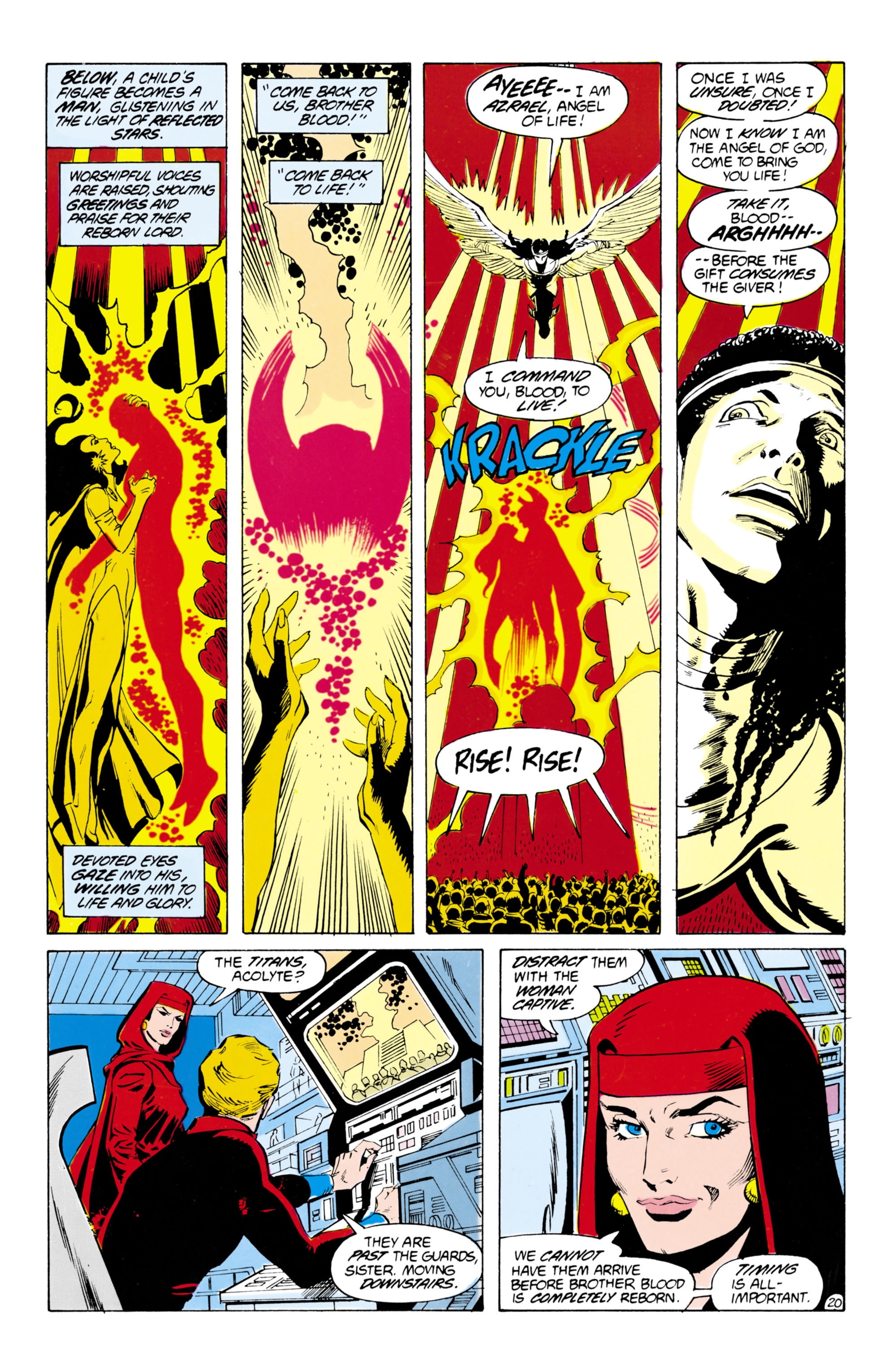 Read online The New Teen Titans (1984) comic -  Issue #28 - 20