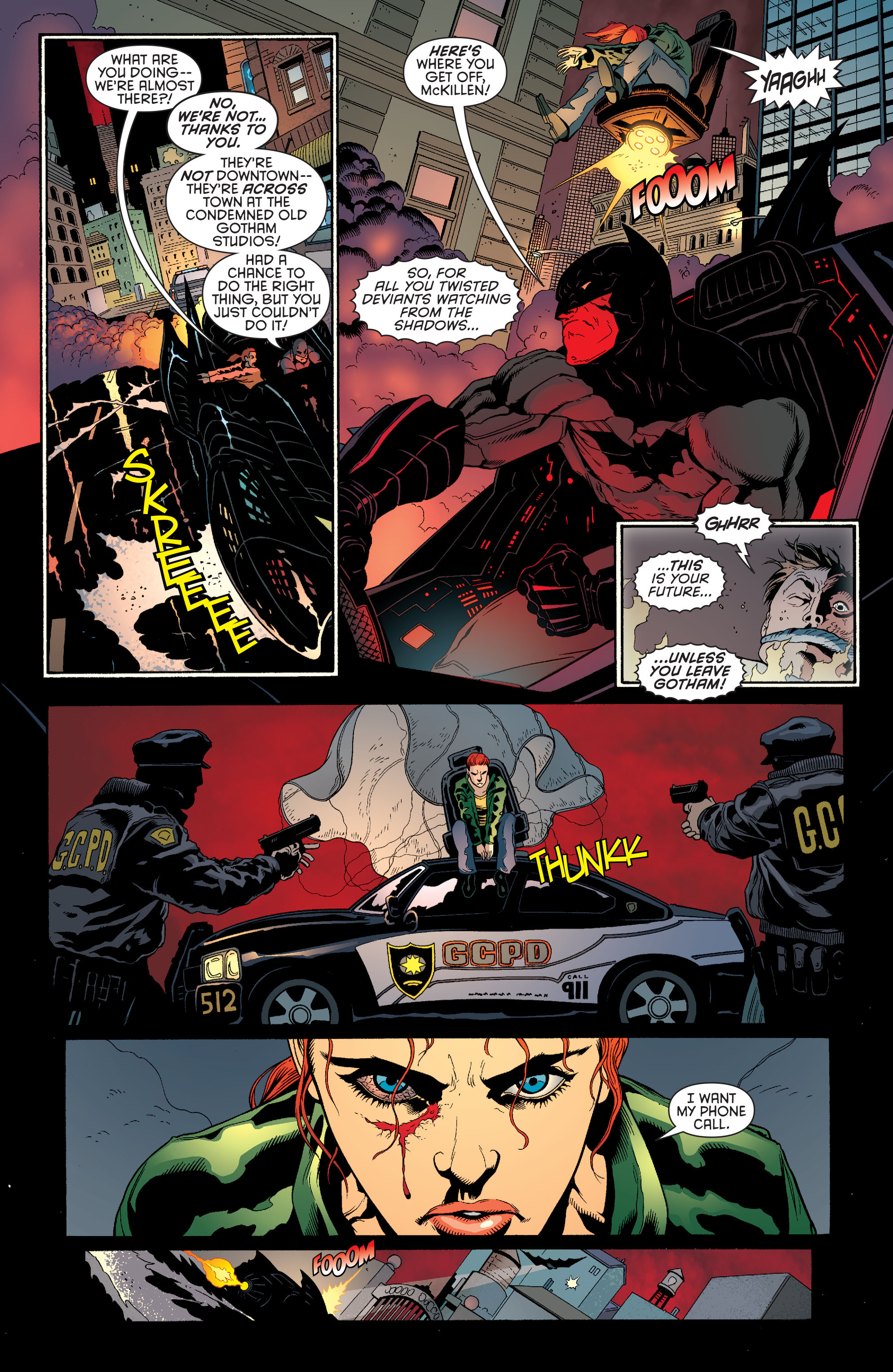 Read online Batman and Robin (2011) comic -  Issue #28 - Batman and Two-Face - 4