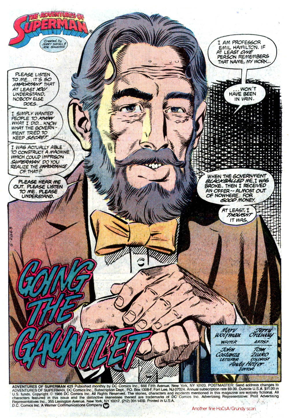 Read online Adventures of Superman (1987) comic -  Issue #425 - 2