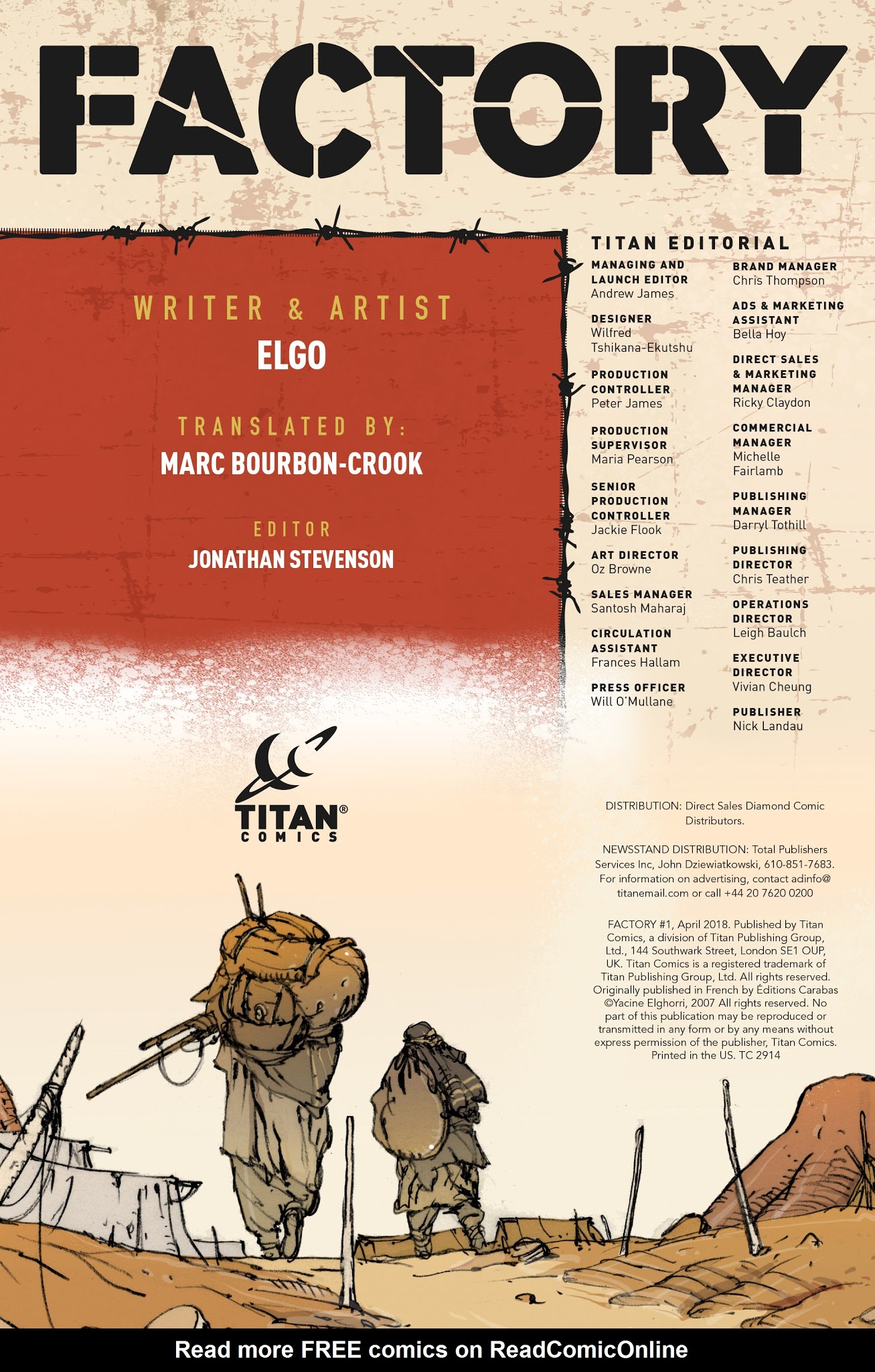 Read online Factory comic -  Issue #1 - 2