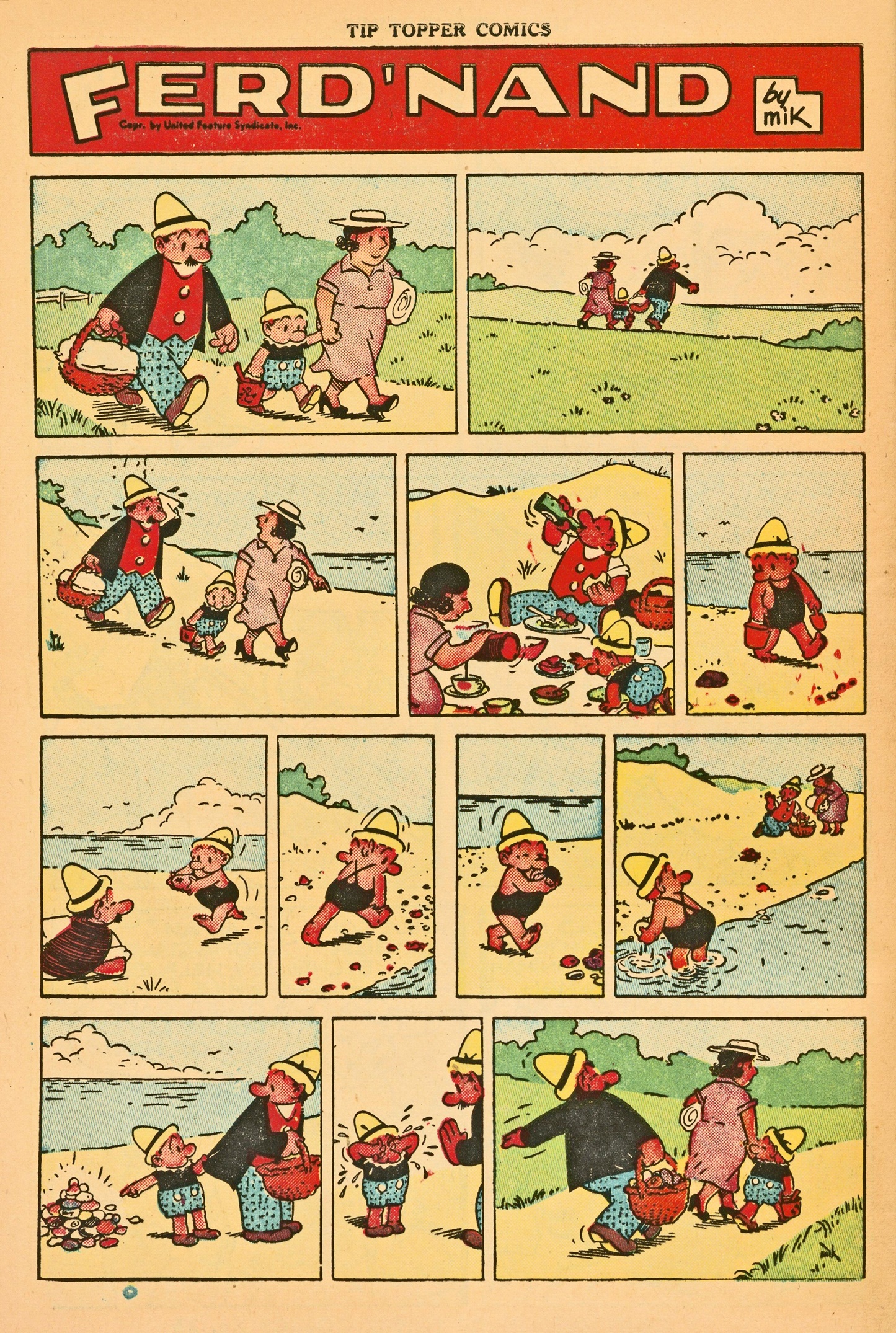 Read online Tip Topper Comics comic -  Issue #25 - 32