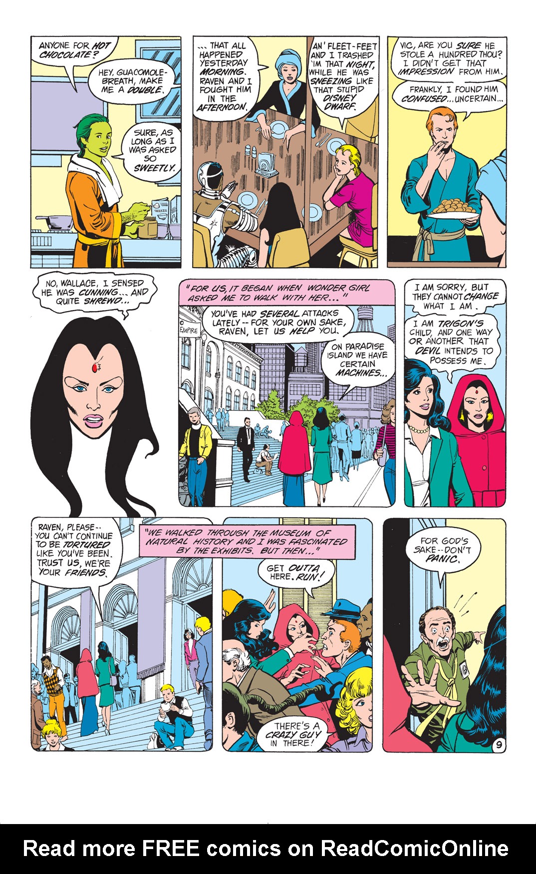 Read online The New Teen Titans (1980) comic -  Issue #33 - 10