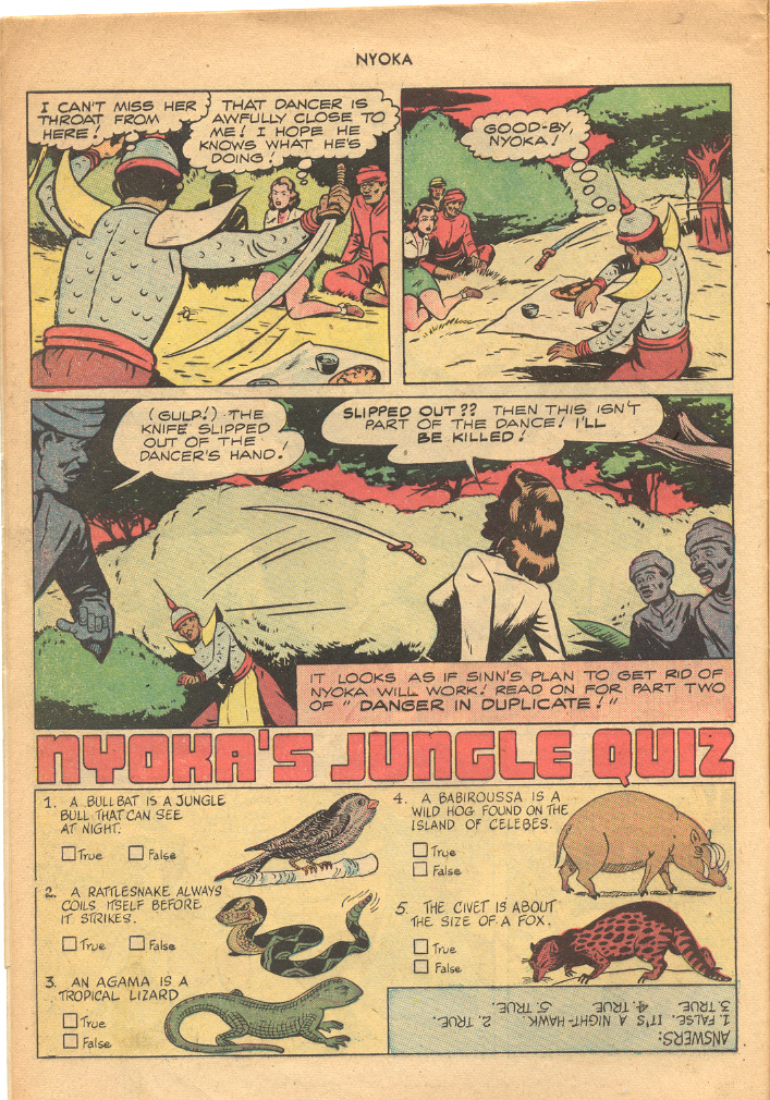 Read online Nyoka the Jungle Girl (1945) comic -  Issue #23 - 8