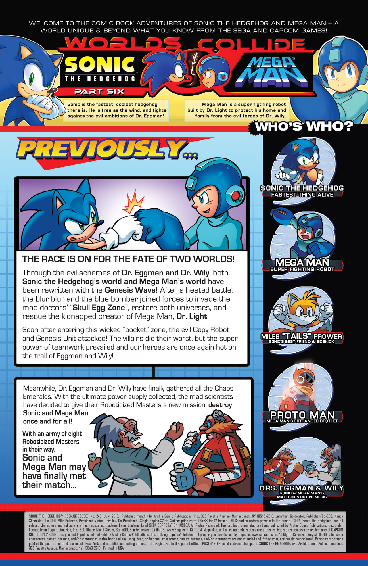 Read online Sonic Mega Man Worlds Collide comic -  Issue # Vol 2 - 34