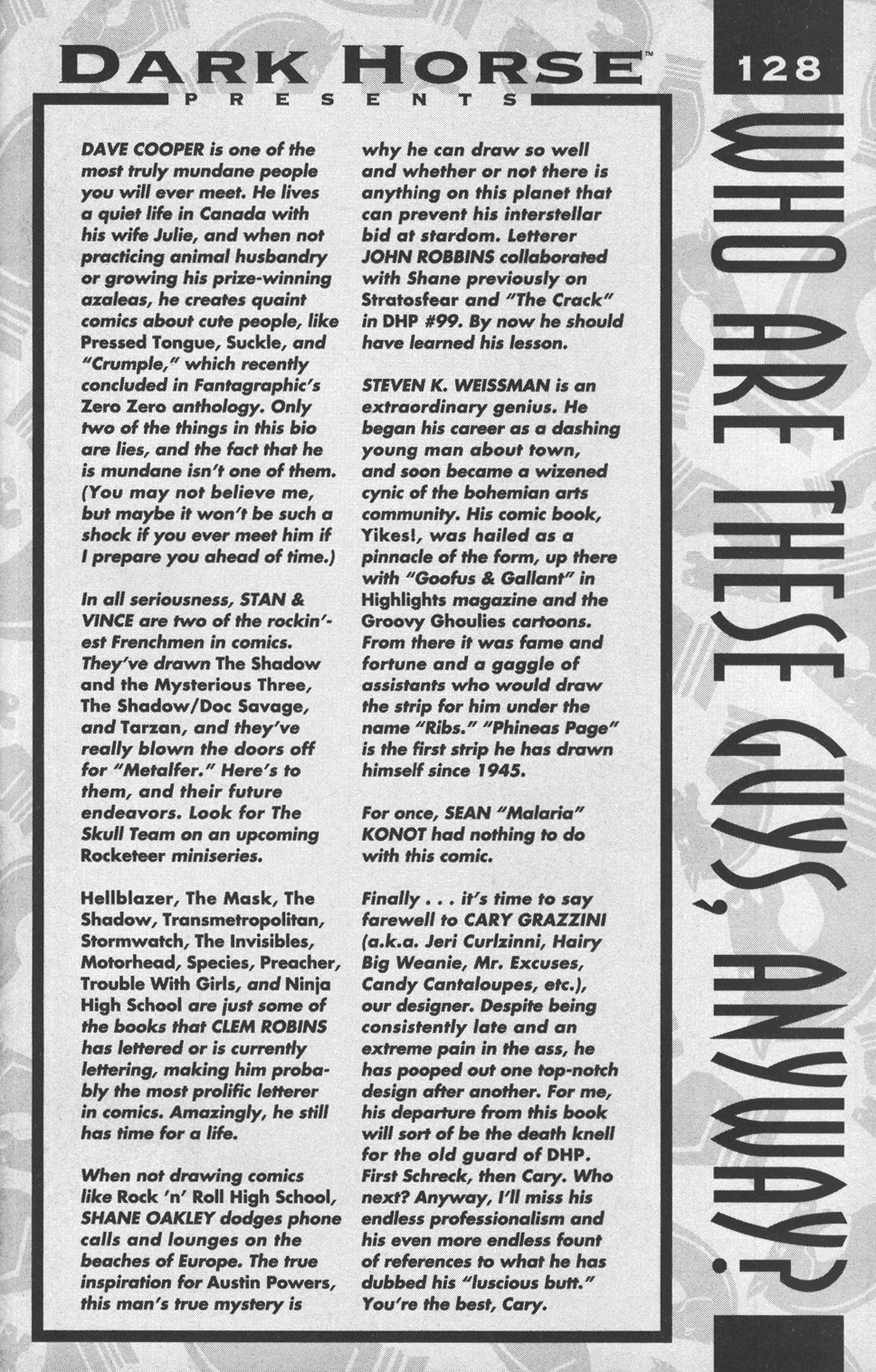 Read online Dark Horse Presents (1986) comic -  Issue #128 - 31