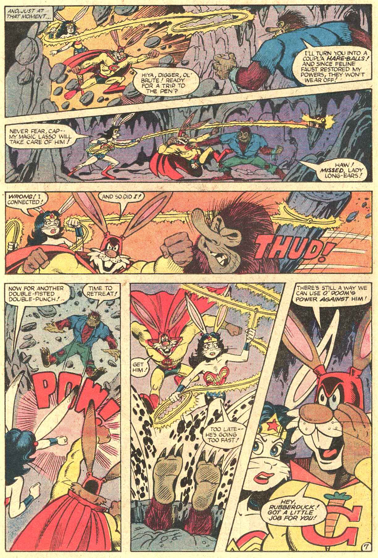 Read online Captain Carrot and His Amazing Zoo Crew! comic -  Issue #15 - 9