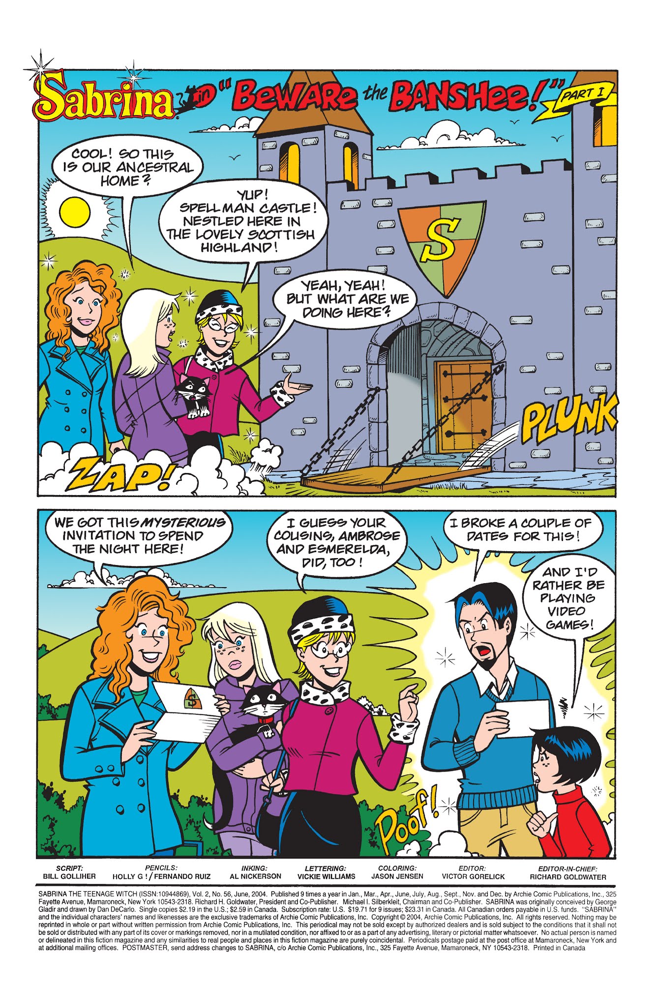 Read online Sabrina the Teenage Witch (2000) comic -  Issue #56 - 2