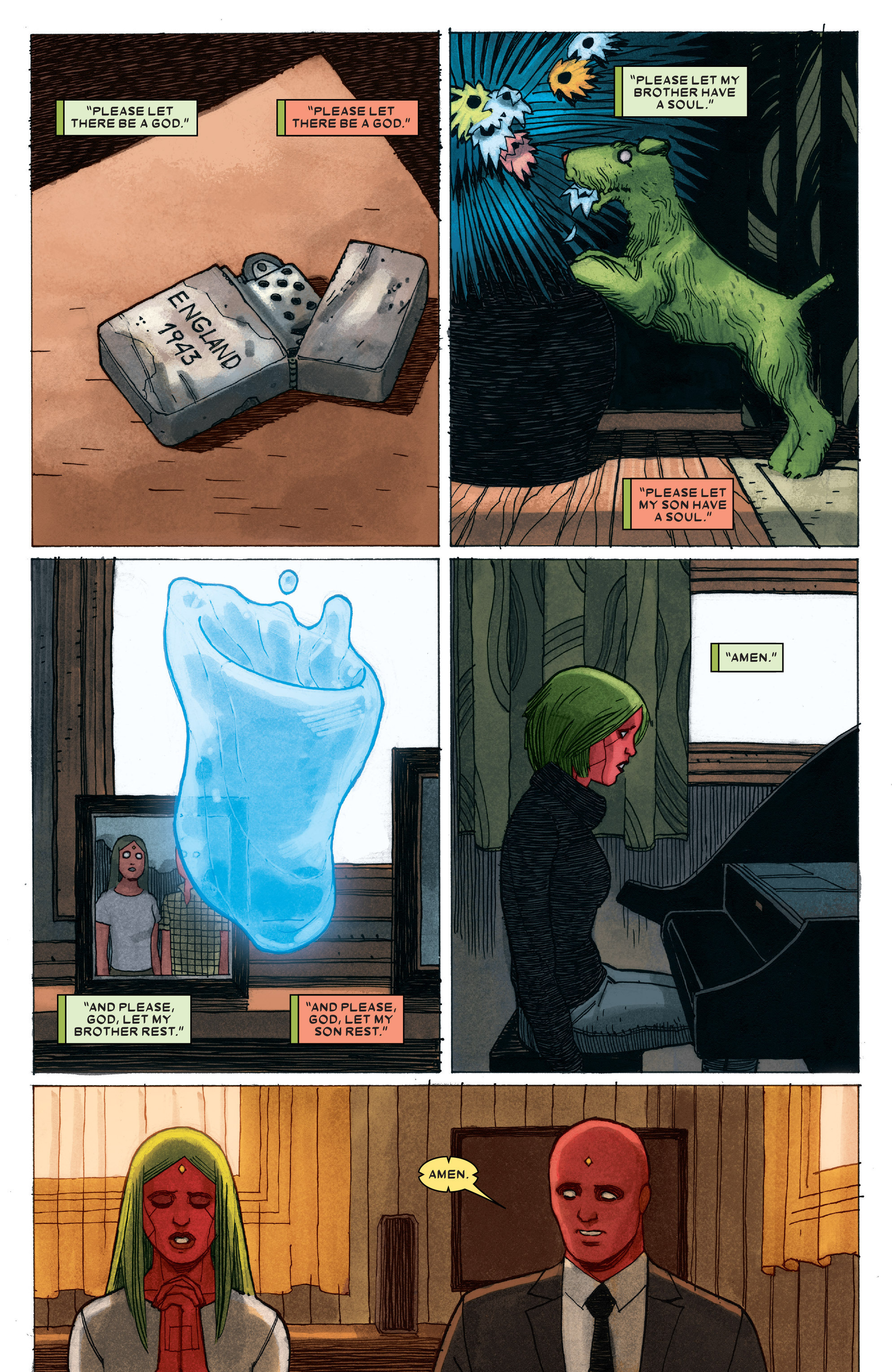 Read online Vision comic -  Issue #10 - 12