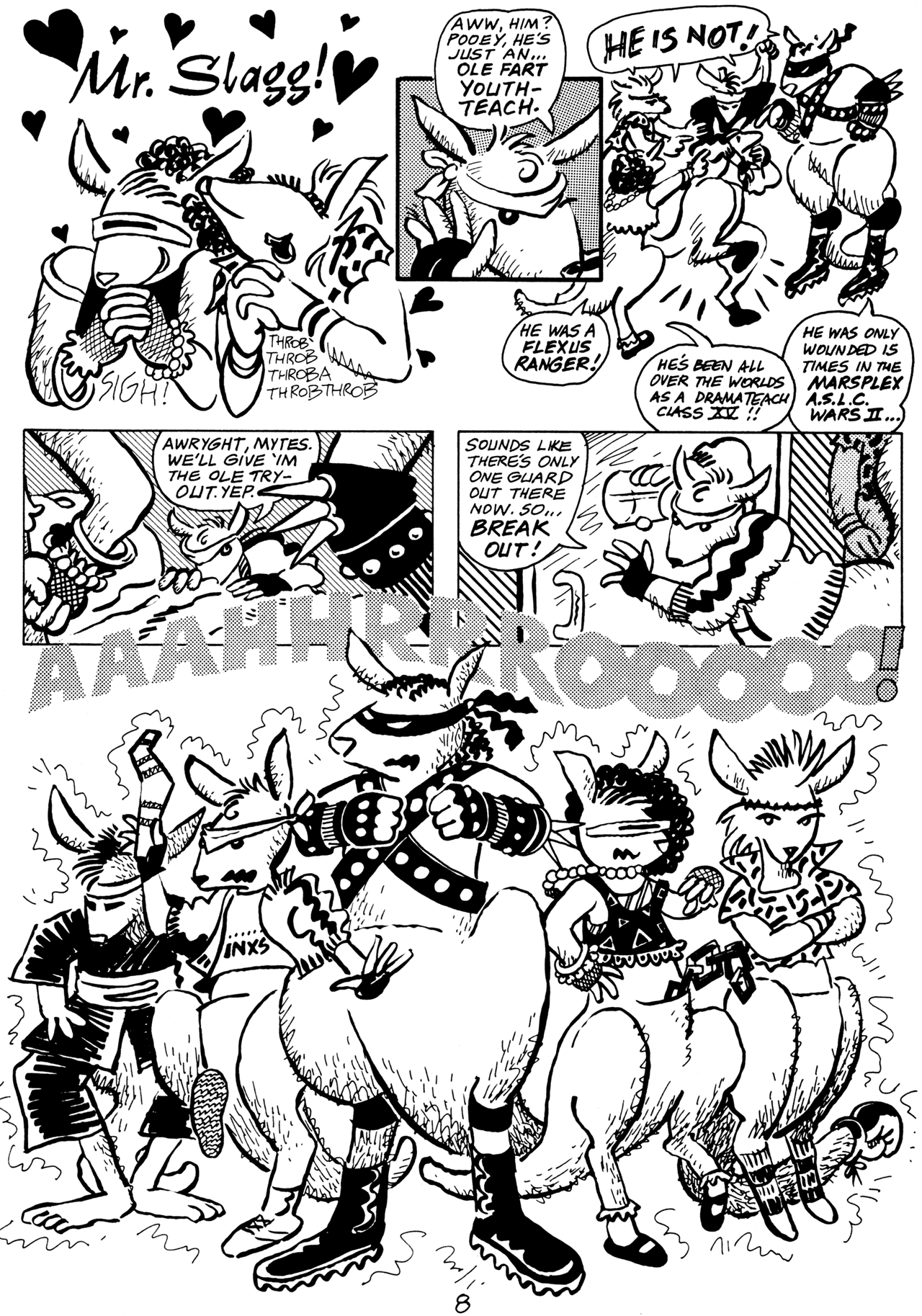 Read online Pre-Teen Dirty-Gene Kung-Fu Kangaroos comic -  Issue #1 - 10