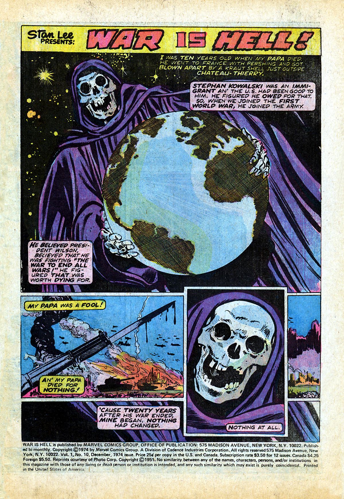 Read online War Is Hell comic -  Issue #10 - 3
