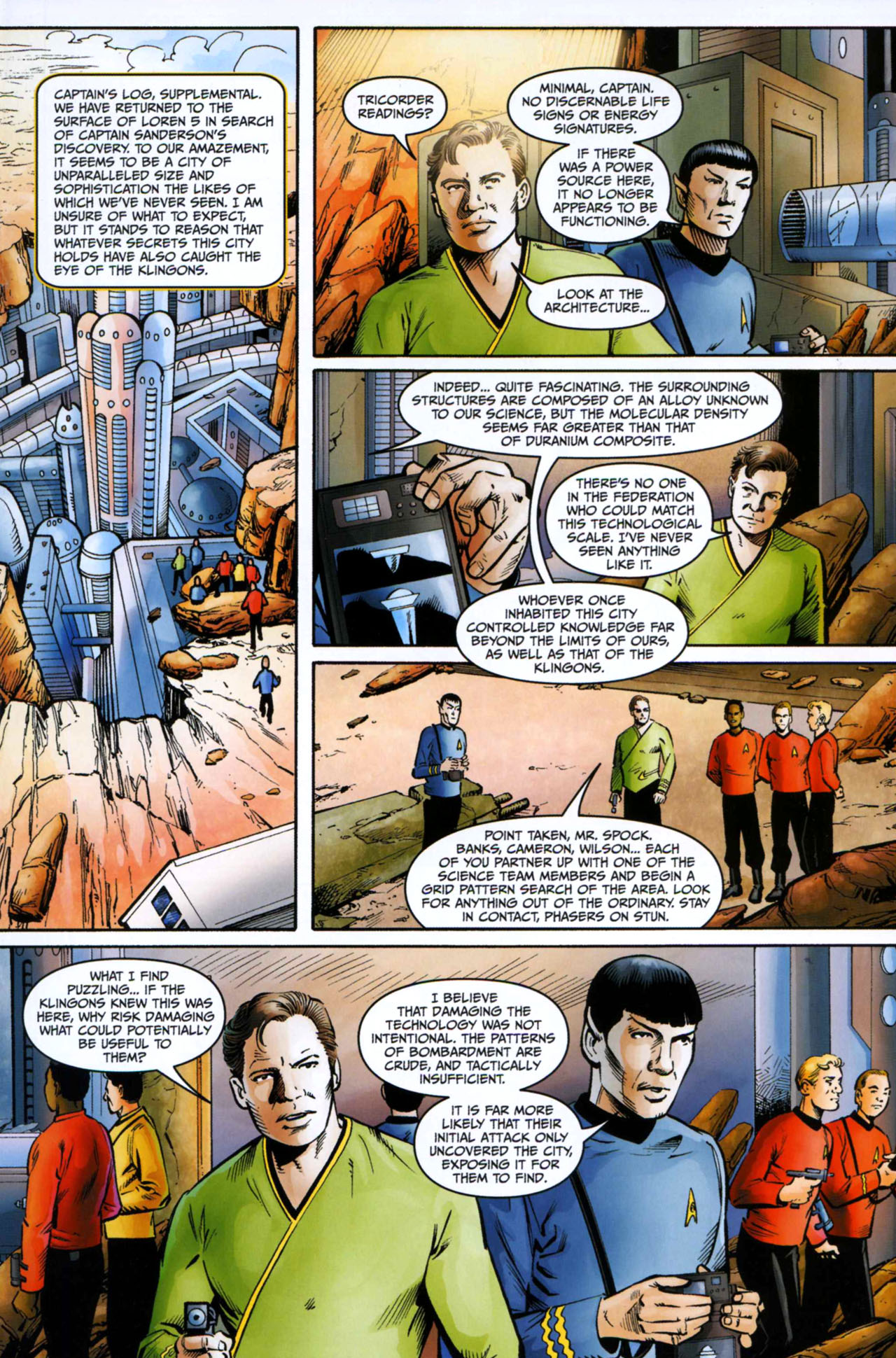 Read online Star Trek Year Four: The Enterprise Experiment comic -  Issue #4 - 3