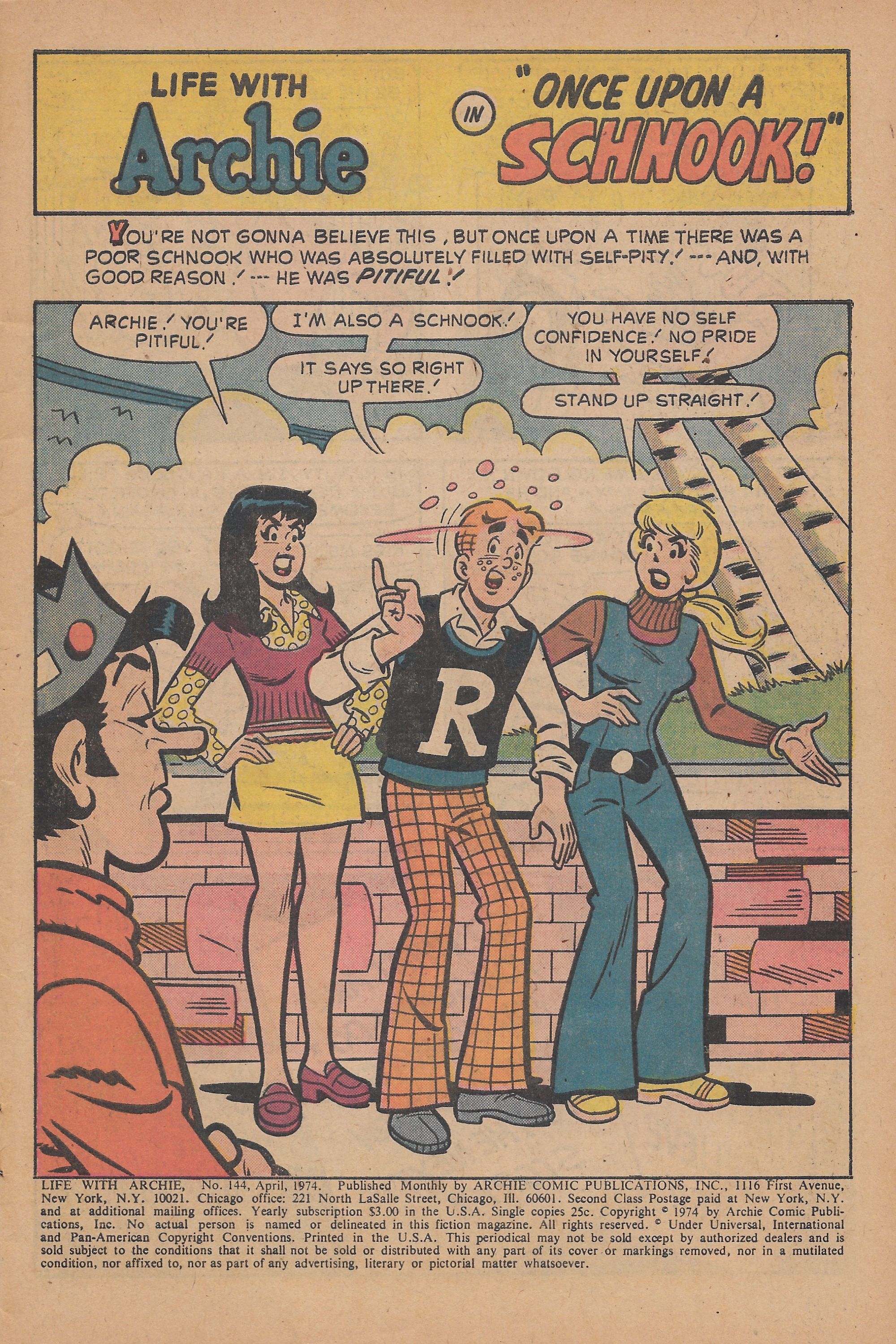 Read online Life With Archie (1958) comic -  Issue #144 - 3