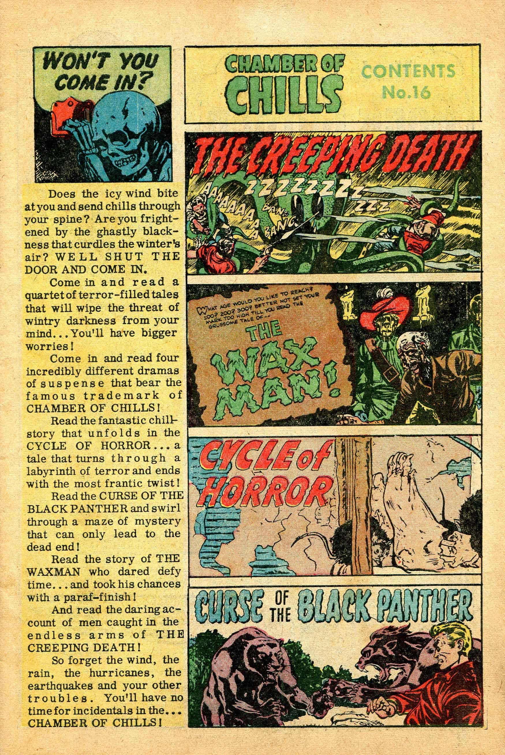 Read online Chamber of Chills (1951) comic -  Issue #16 - 3