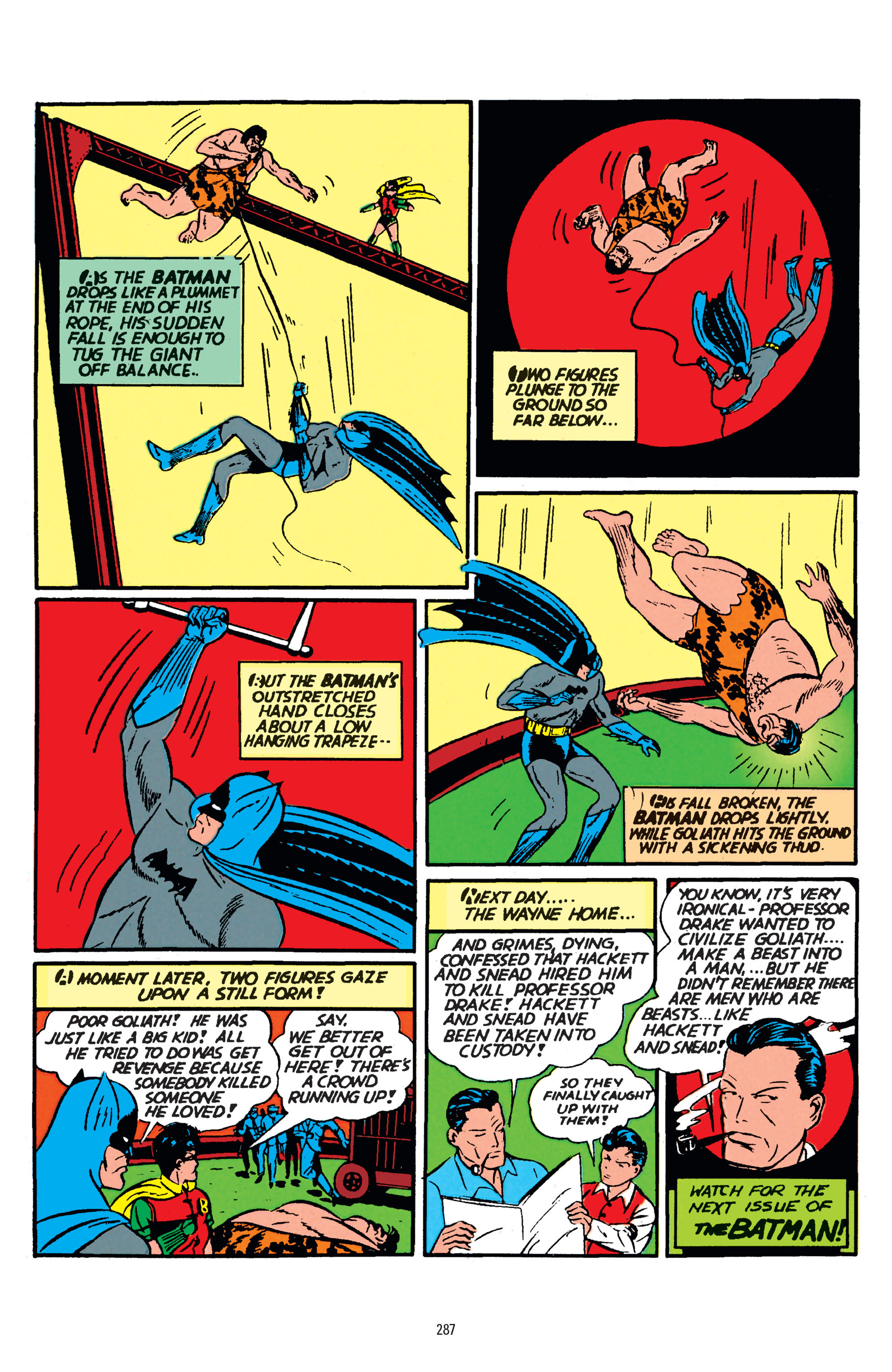 Read online Batman: The Golden Age Omnibus comic -  Issue # TPB 1 - 287