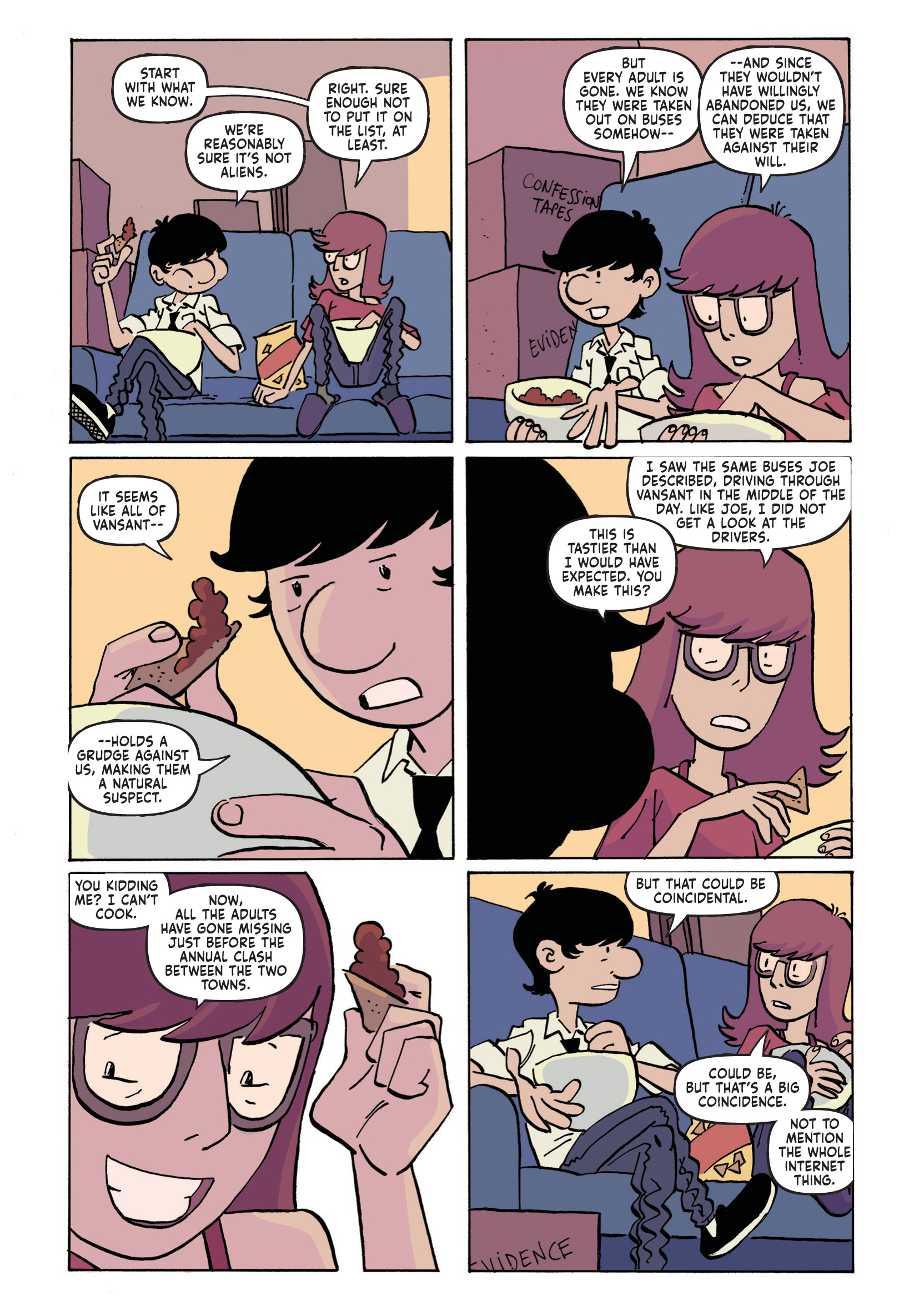 Read online Nancy Drew & the Hardy Boys: The Mystery of the Missing Adults! comic -  Issue # TPB - 47