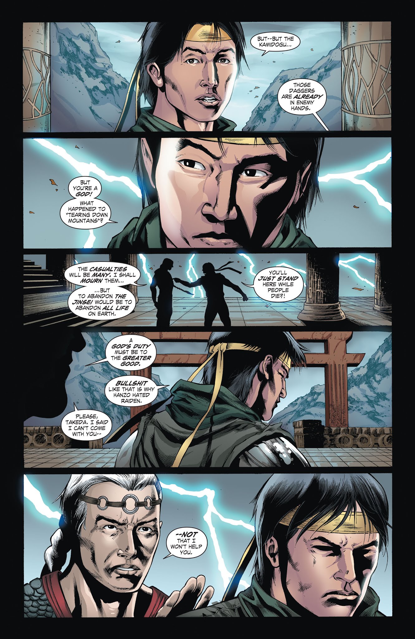 Read online Mortal Kombat X [I] comic -  Issue # _TPB 3 - 45