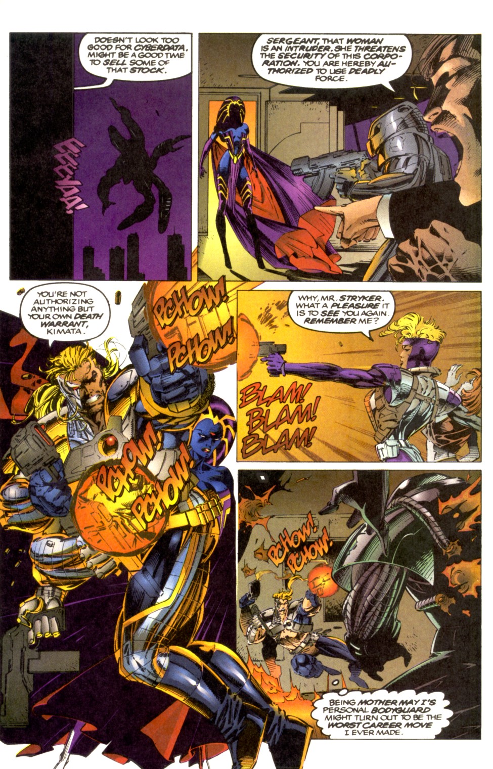 Read online Cyberforce (1992) comic -  Issue #4 - 20