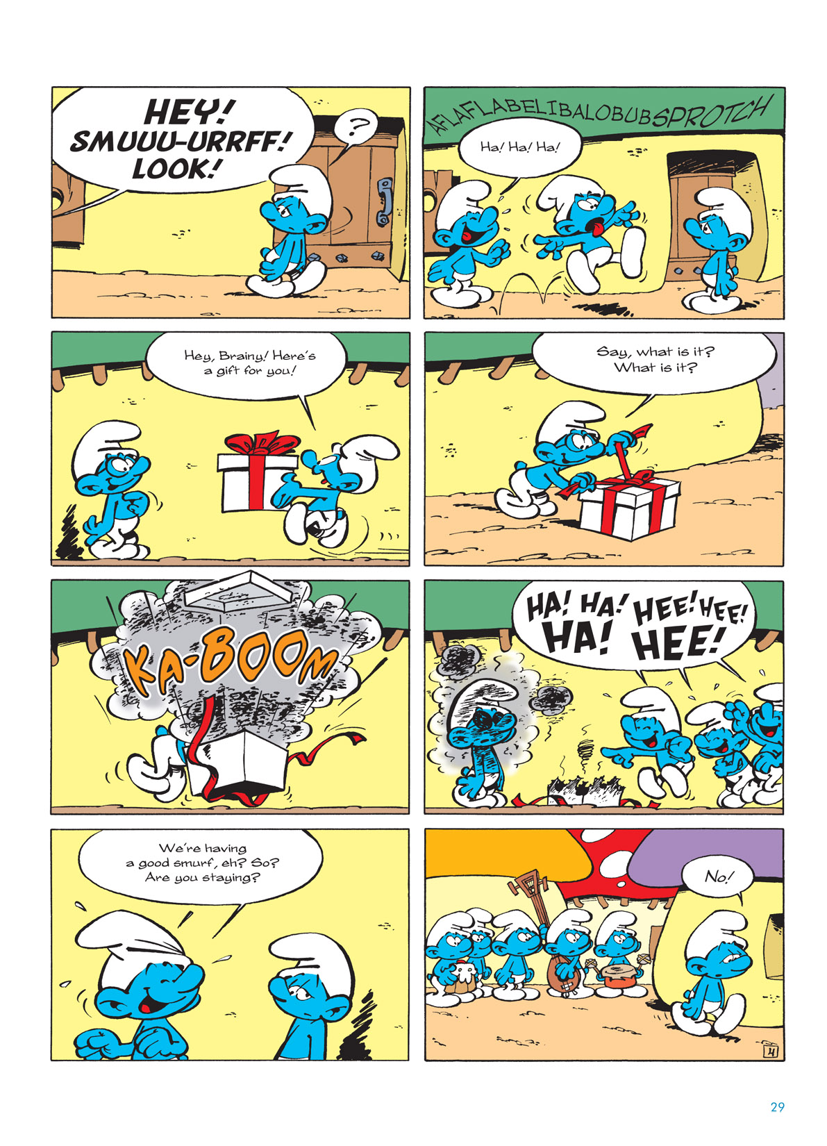 Read online The Smurfs comic -  Issue #9 - 29
