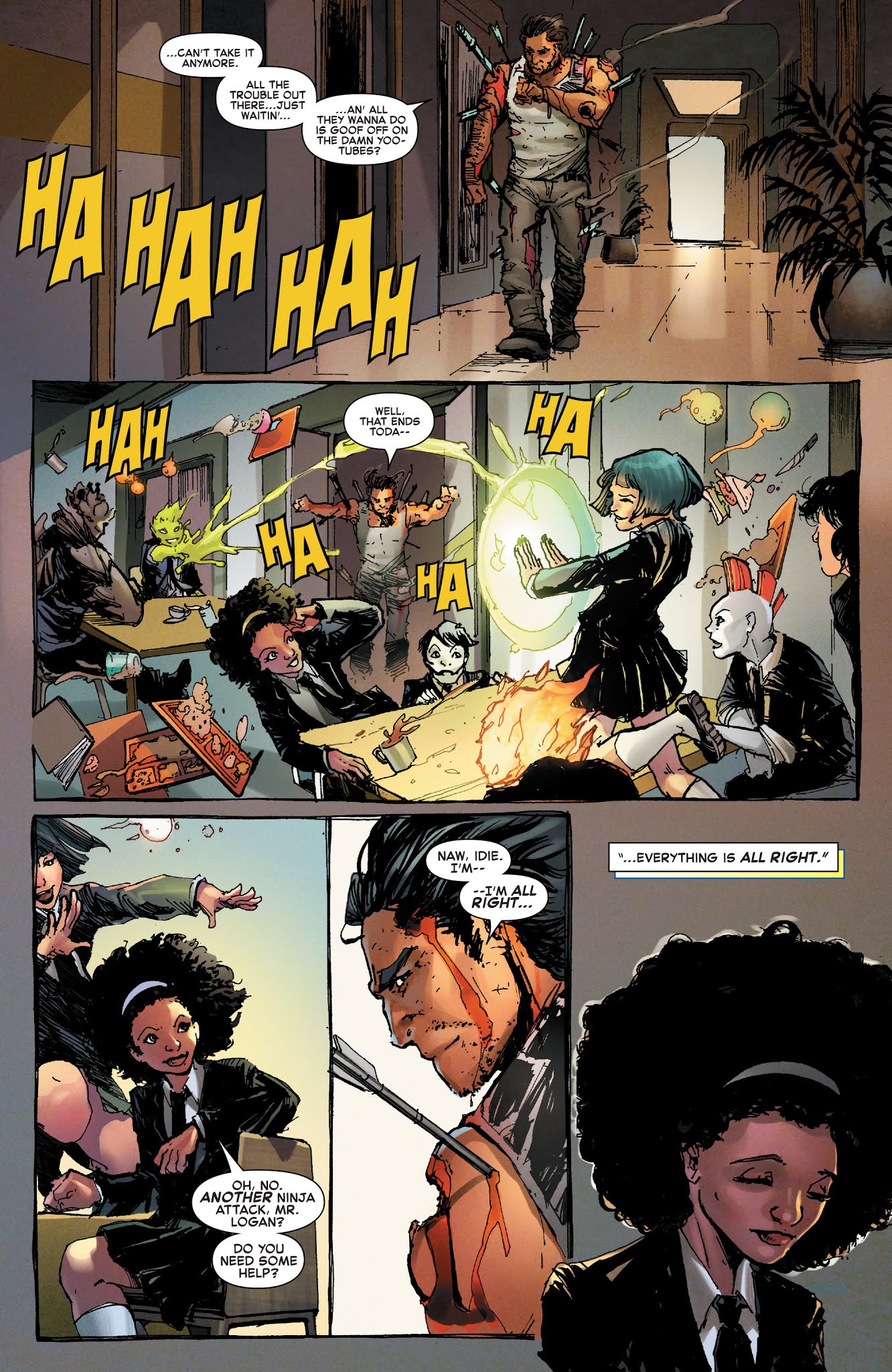 Read online Wolverine and the X-Men comic -  Issue # _TPB 2 - 89