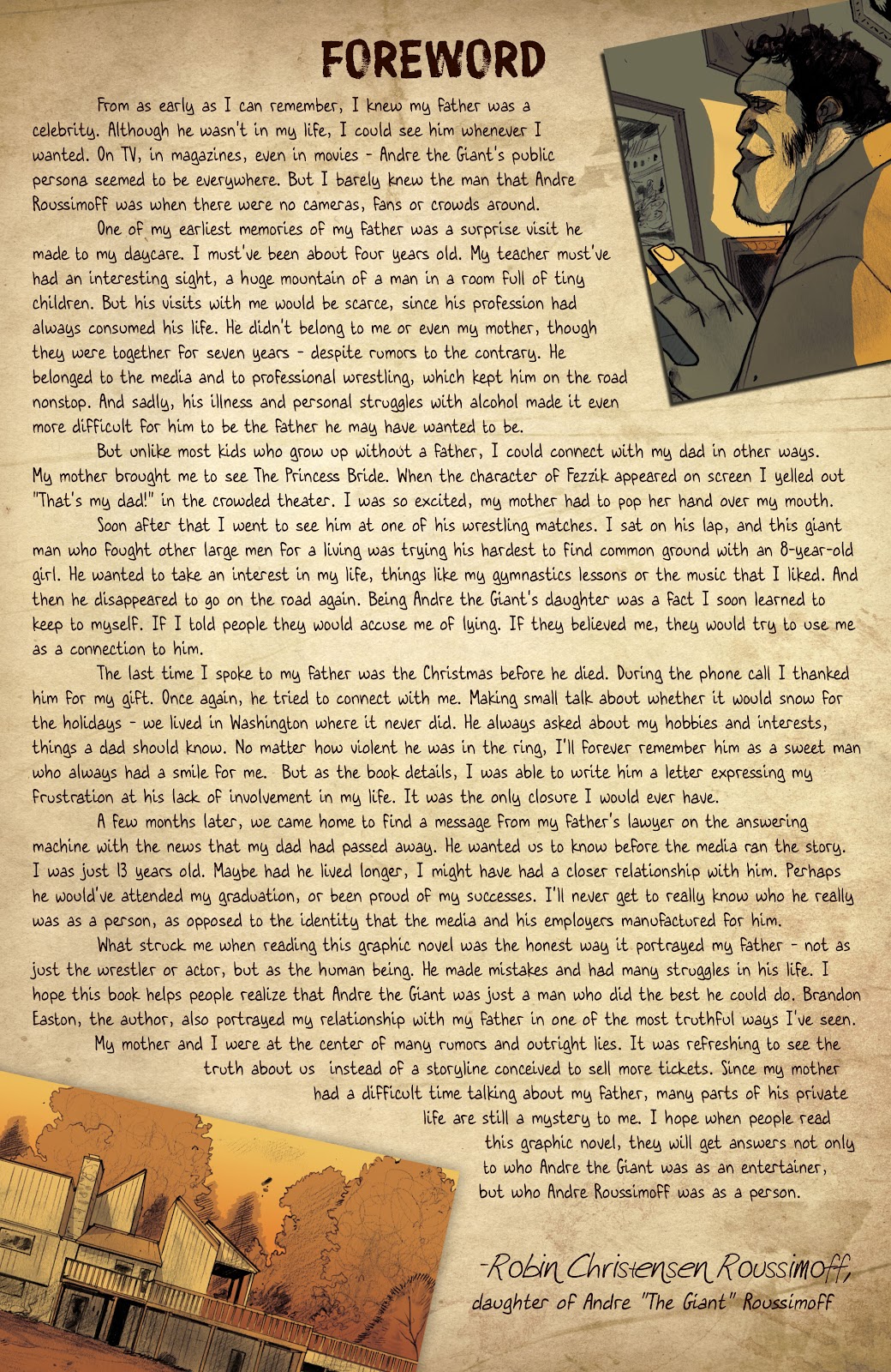 Andre the Giant: Closer To Heaven issue TPB - Page 3