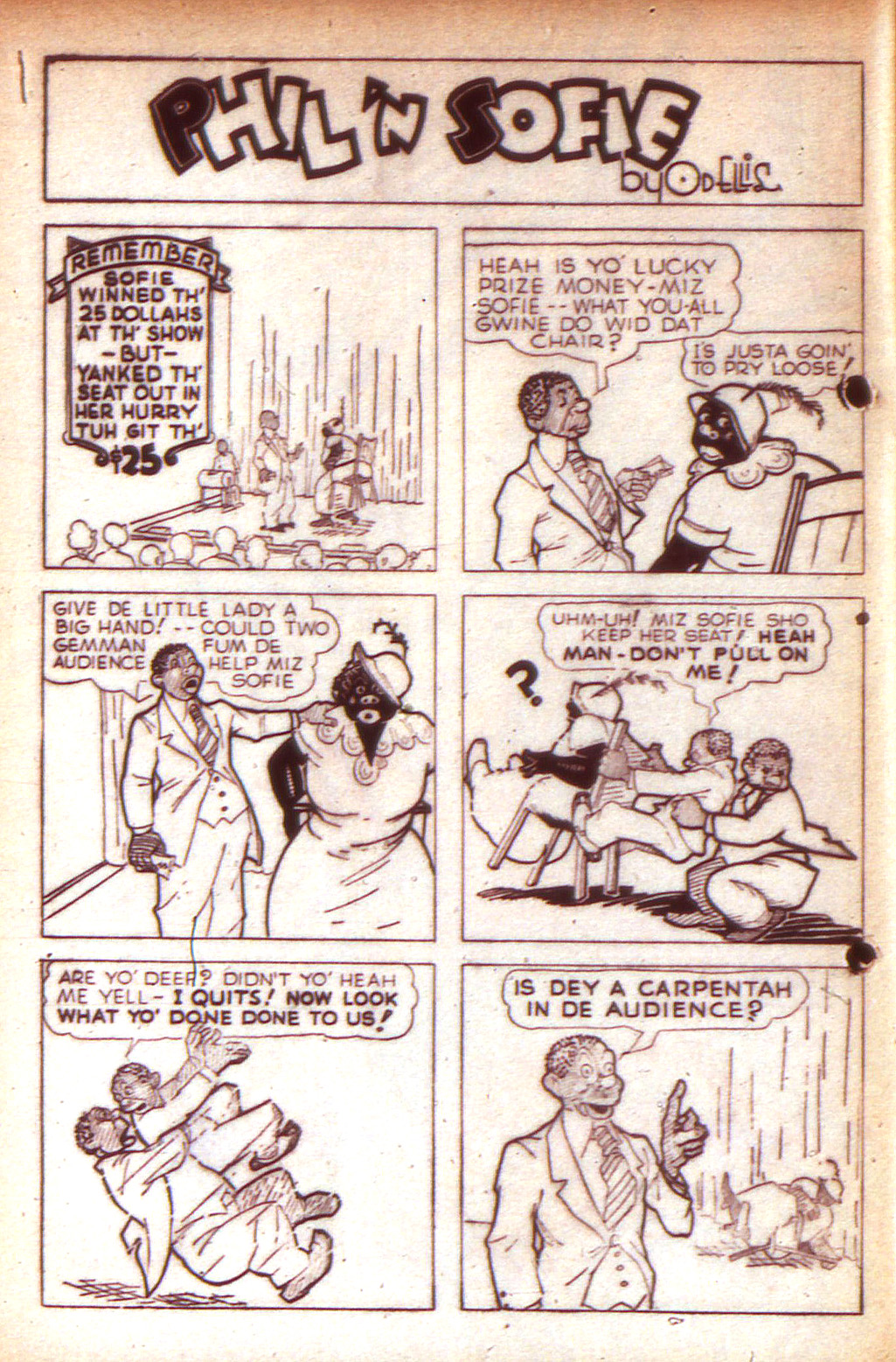 Read online Funny Pages comic -  Issue #6 - 7