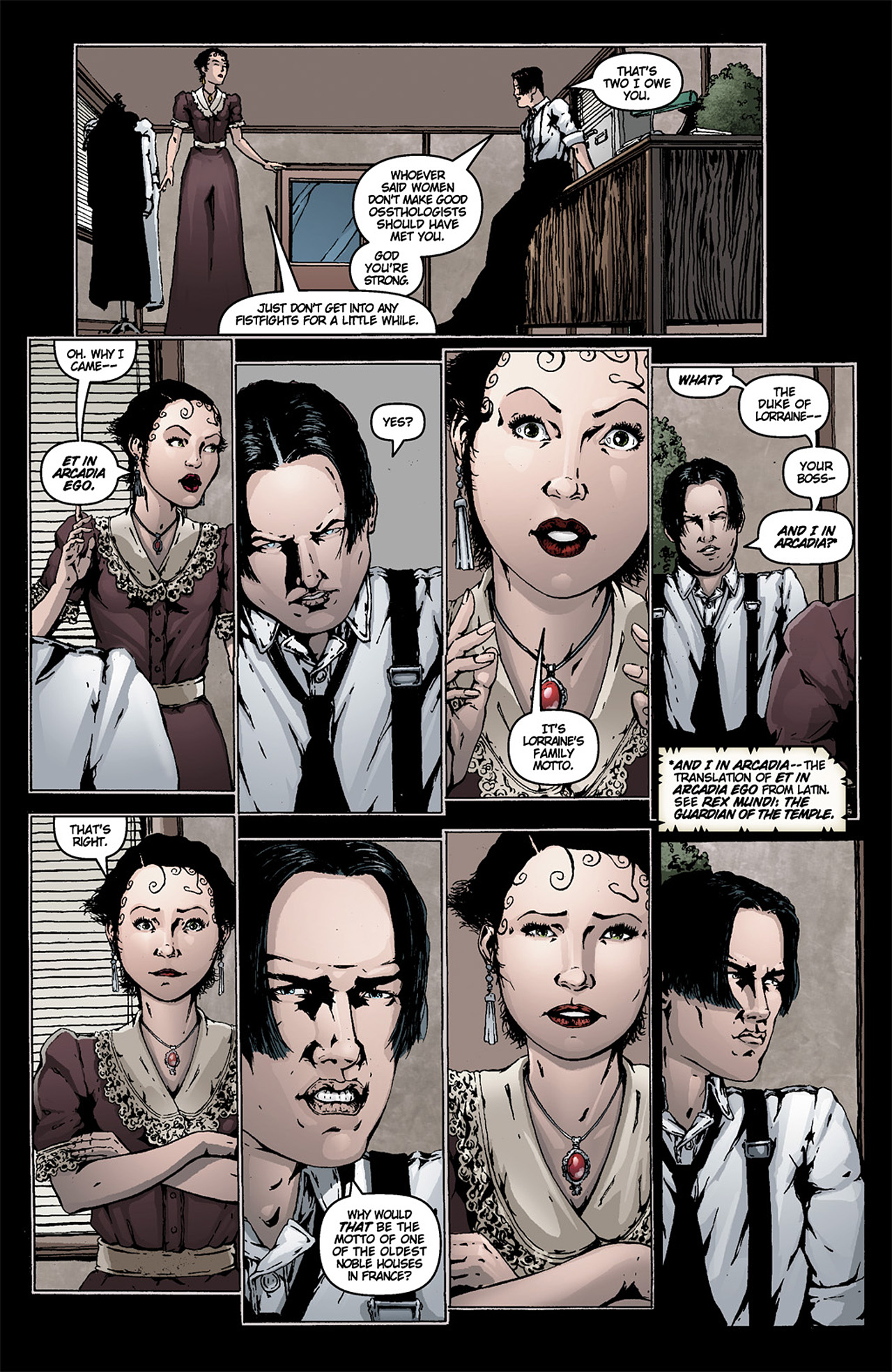 Read online Rex Mundi (2006) comic -  Issue # TPB 2 - 17