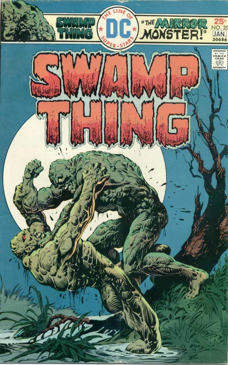 Read online Swamp Thing (1972) comic -  Issue #20 - 1