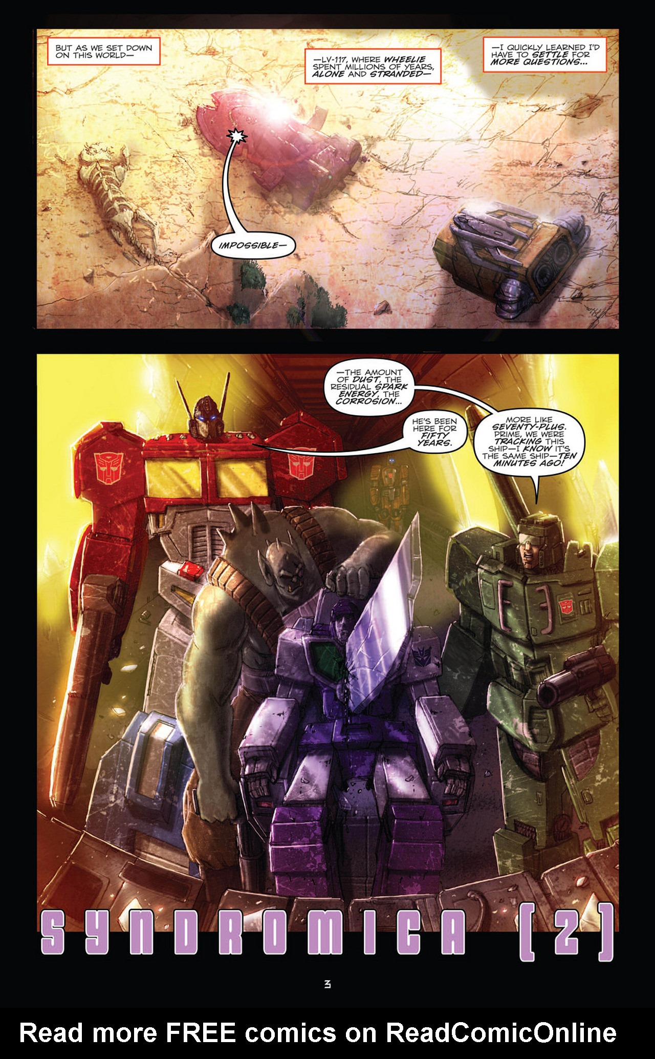 Read online Transformers: Robots In Disguise (2012) comic -  Issue #10 - 6