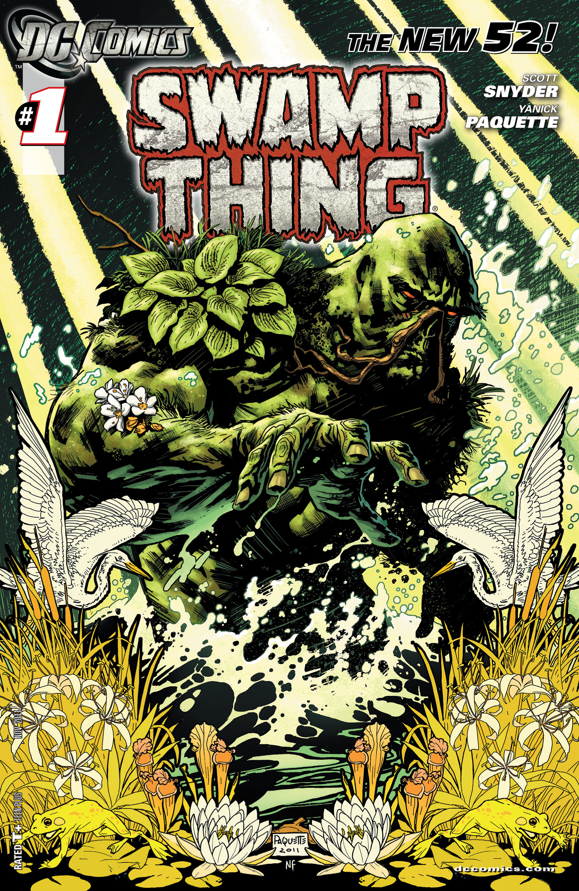 Read online Swamp Thing (2011) comic -  Issue #1 - 1