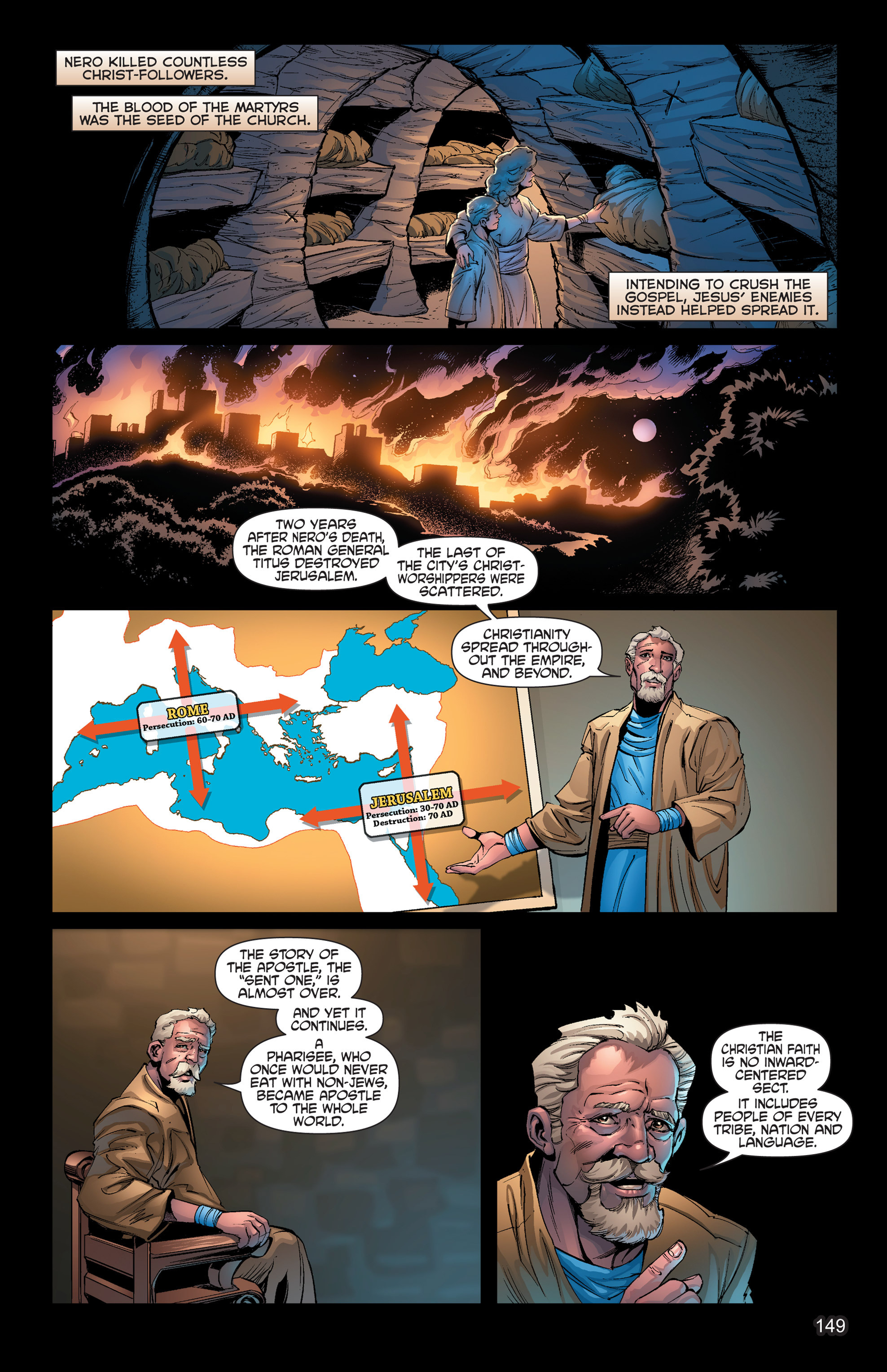 Read online The Kingstone Bible comic -  Issue #10 - 154