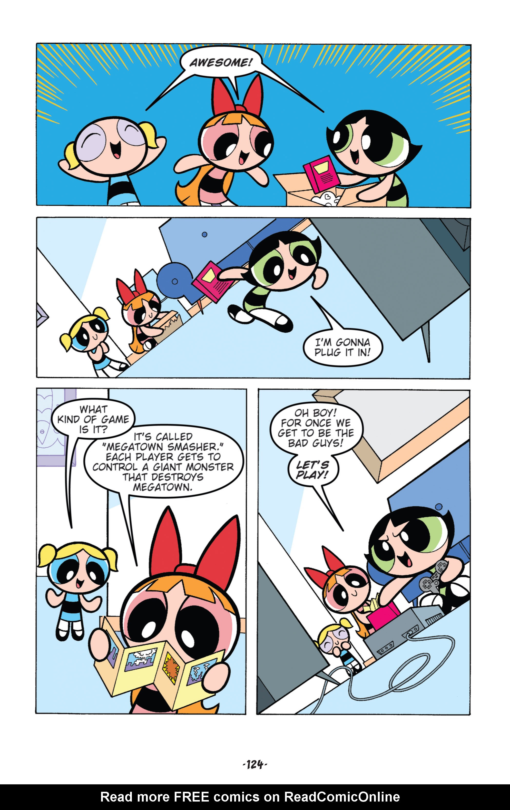 Read online Powerpuff Girls Classics comic -  Issue # TPB 1 - 124