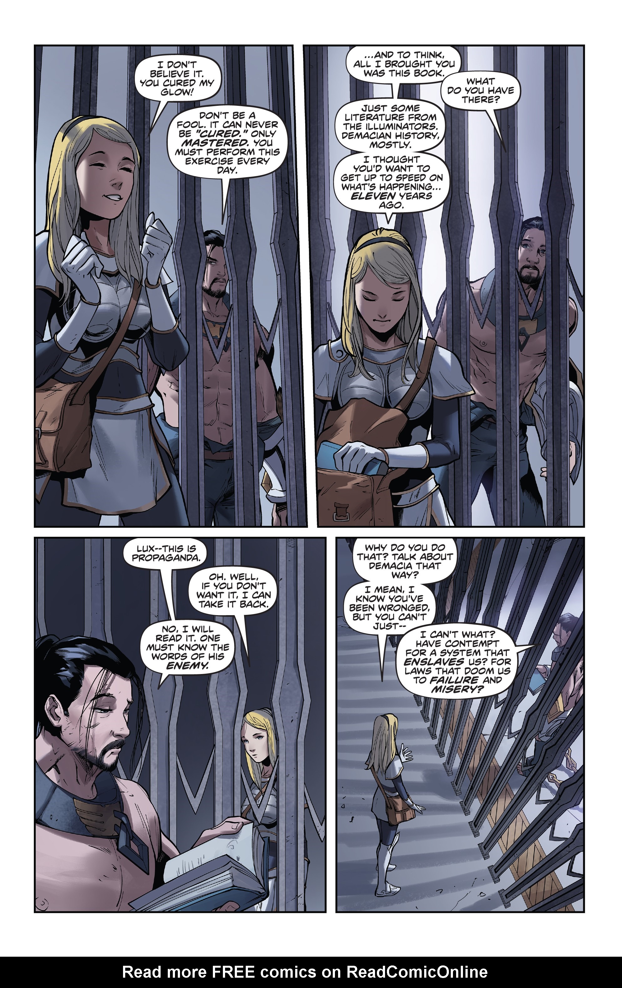 Read online League of Legends: Lux comic -  Issue #2 - 13