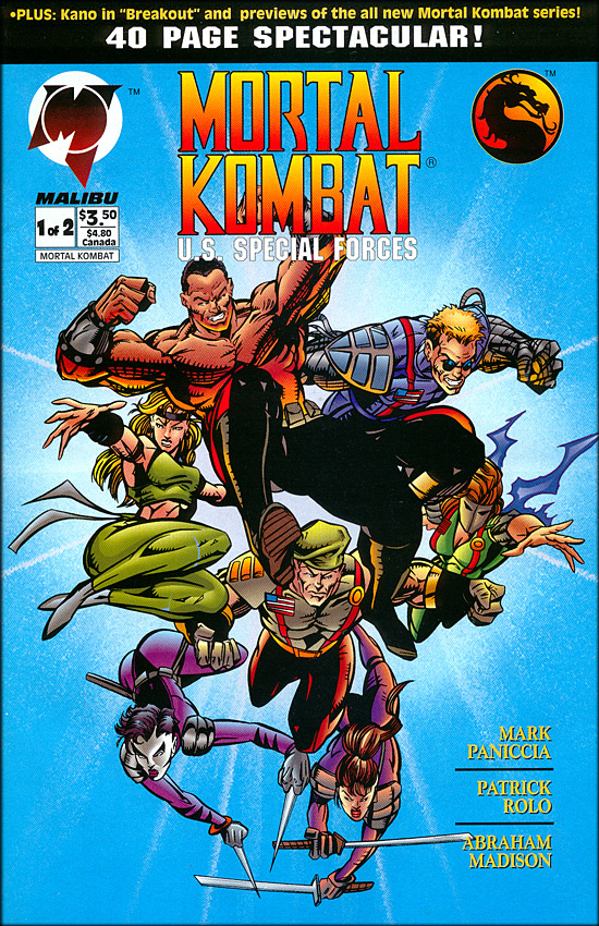 Read online Mortal Kombat: U.S. Special Forces comic -  Issue #1 - 1