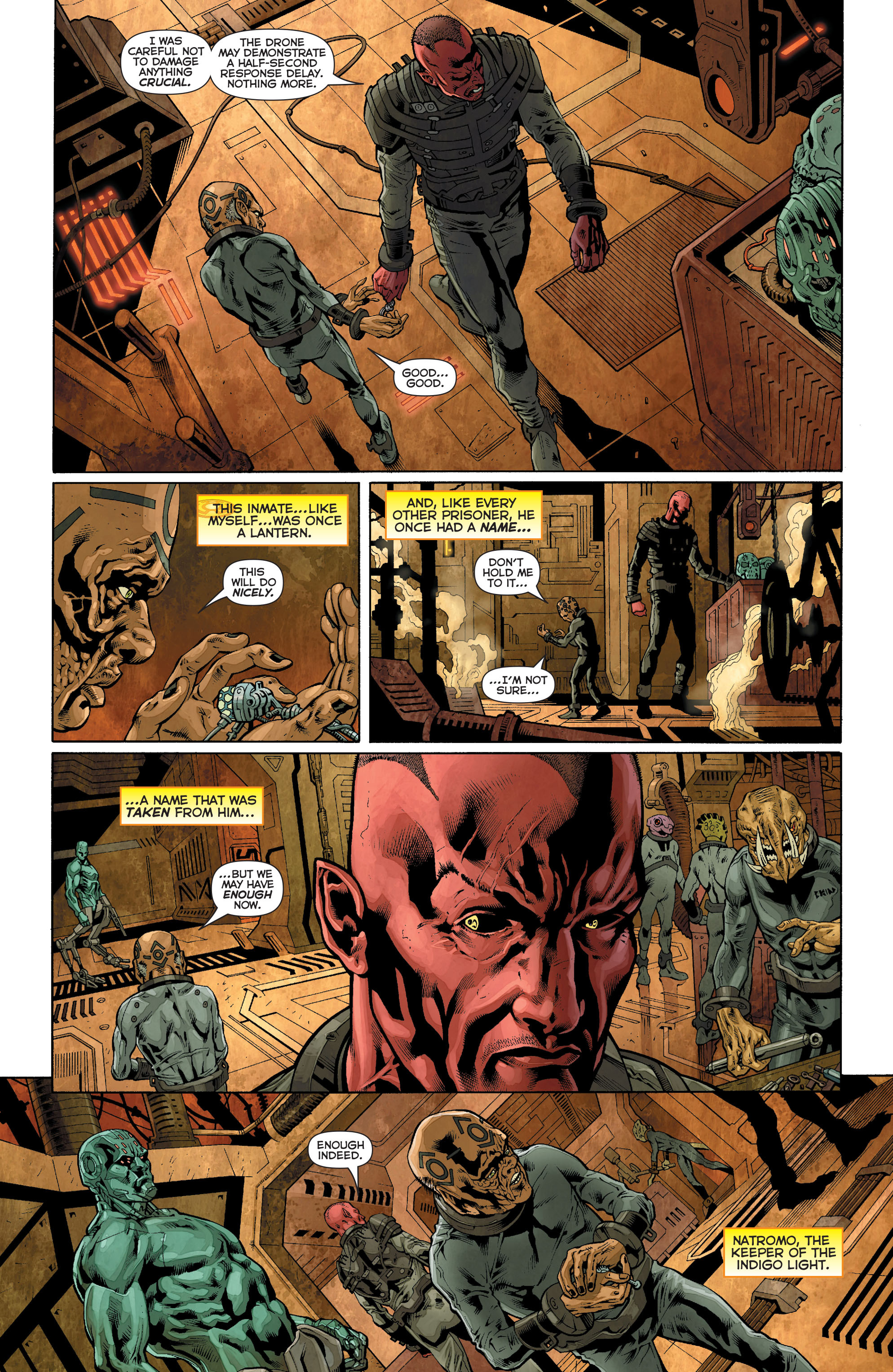 Read online Sinestro: Futures End comic -  Issue # Full - 5