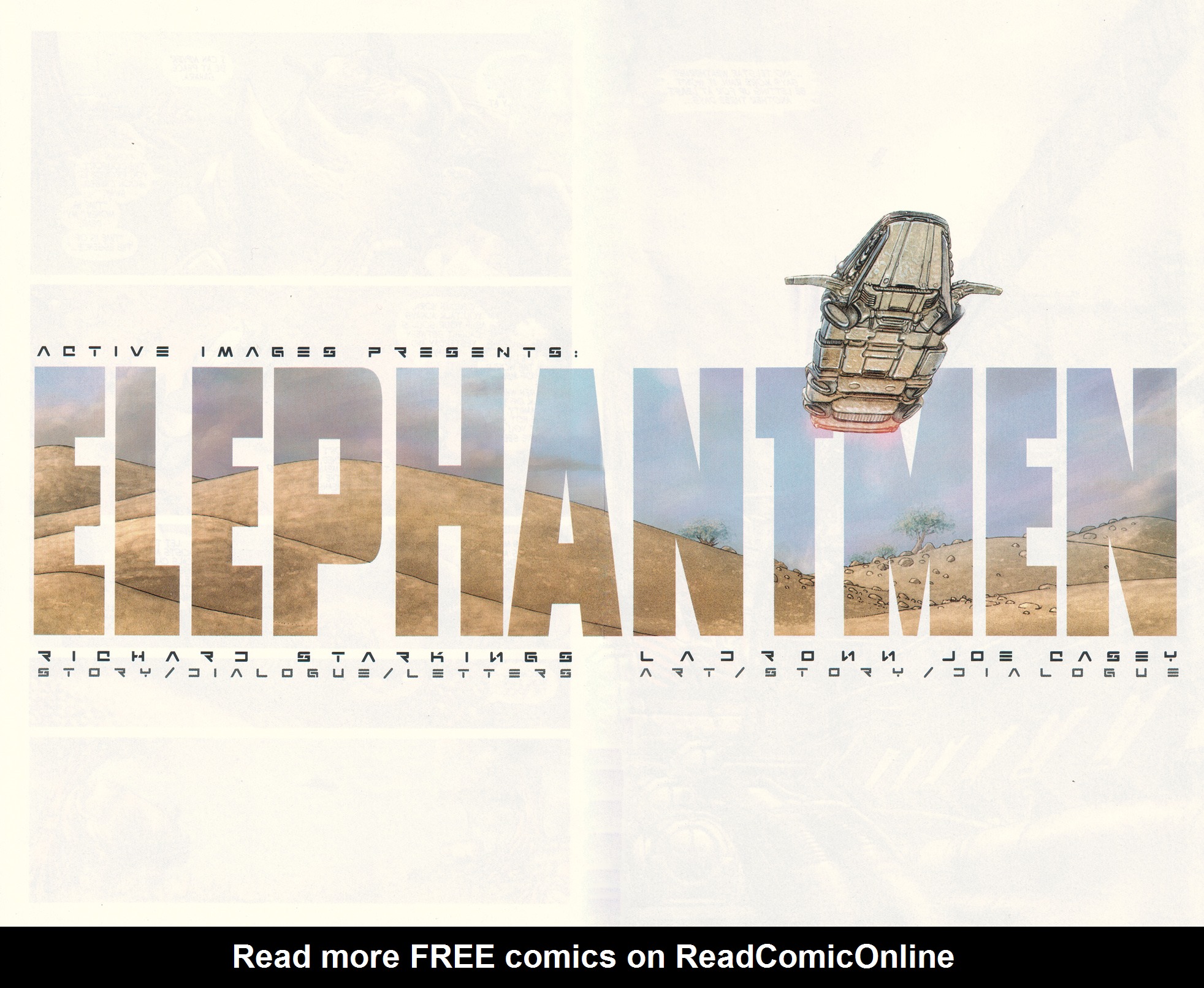 Read online Hip Flask comic -  Issue # Issue Elephantmen - 8