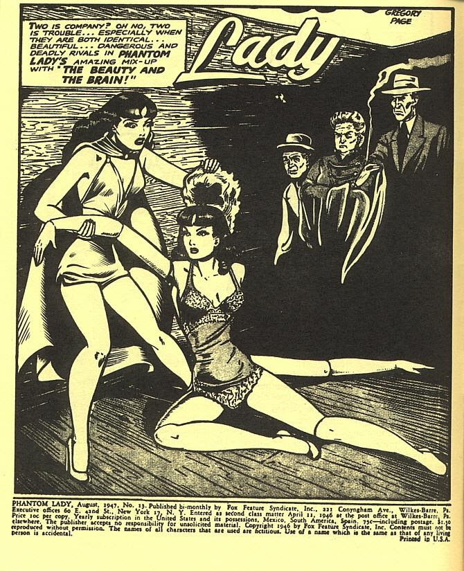 Read online The Fox Features Phantom Lady Comic Book Index comic -  Issue # Full - 16