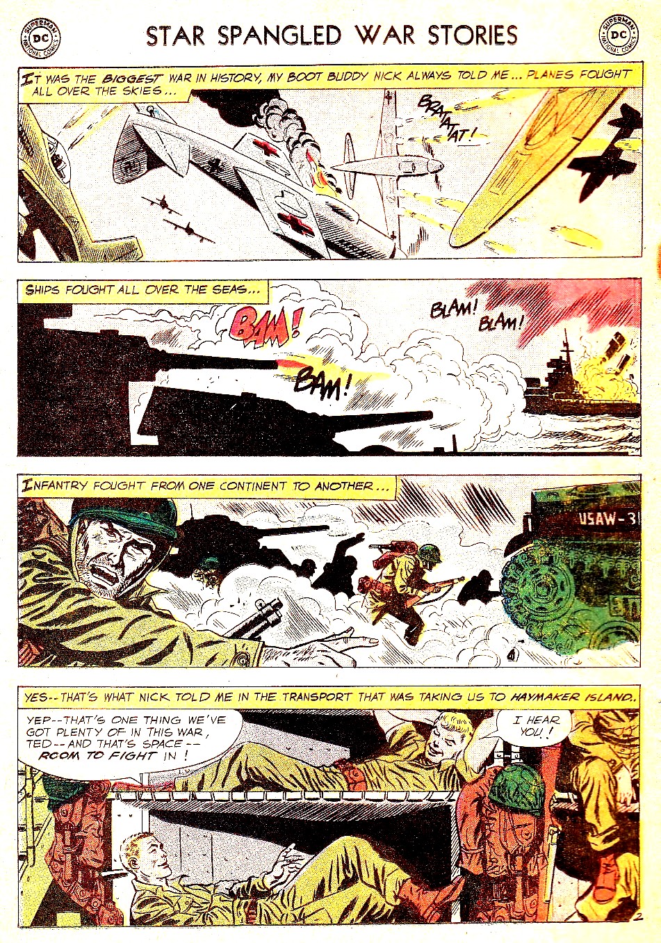 Read online Star Spangled War Stories (1952) comic -  Issue #77 - 4