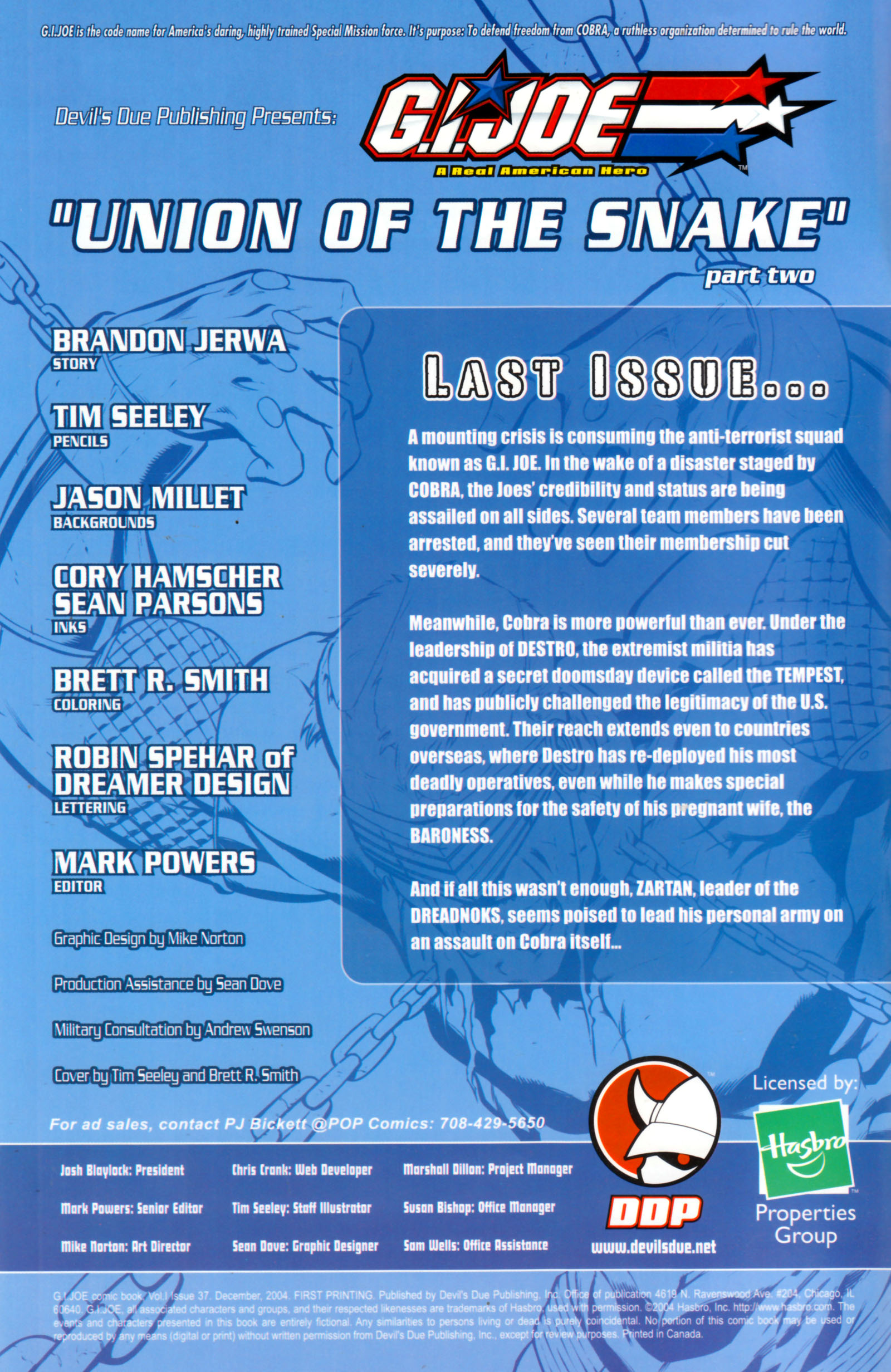 Read online G.I. Joe (2001) comic -  Issue #37 - 2