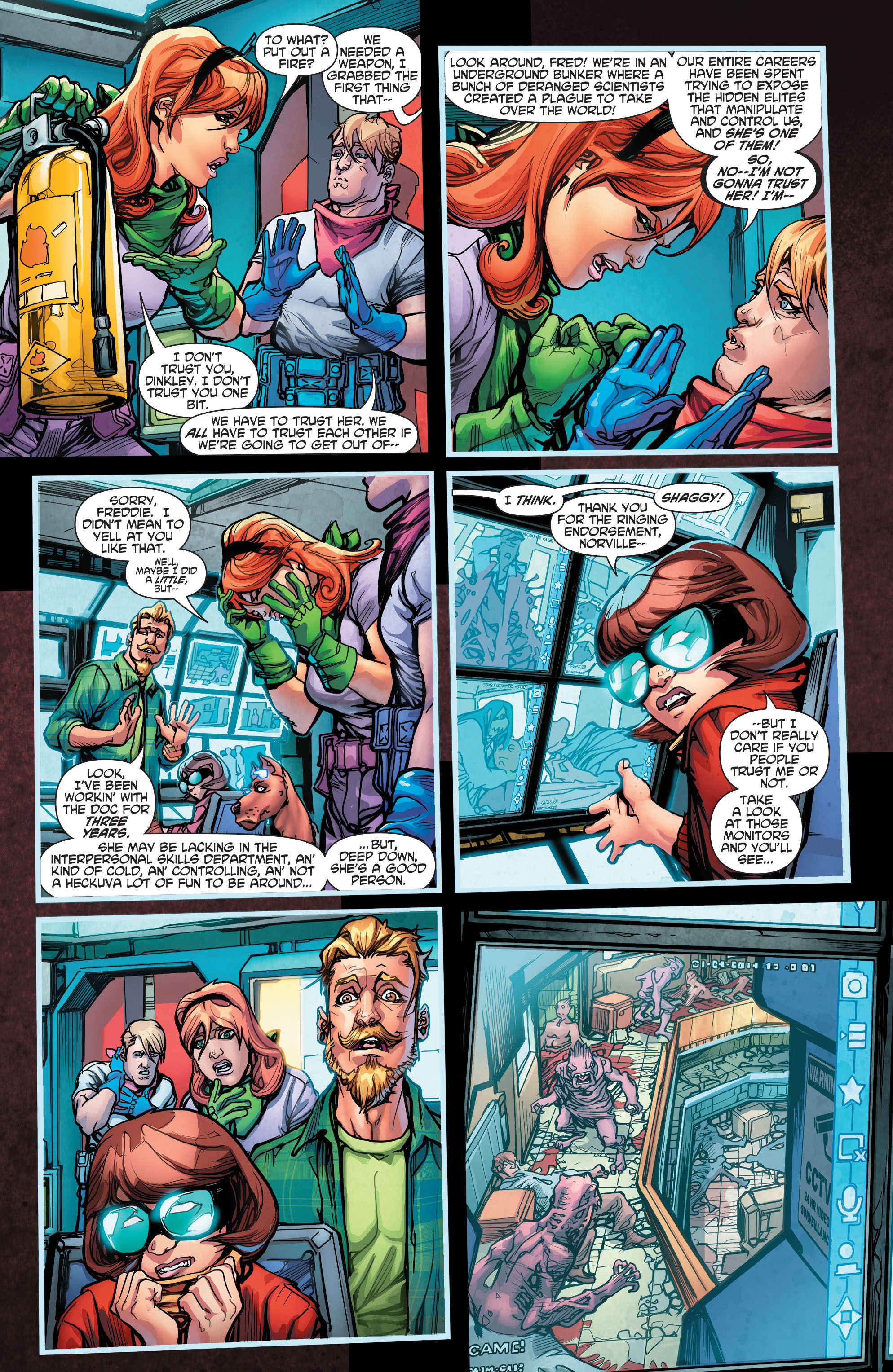 Read online Scooby Apocalypse comic -  Issue #2 - 12