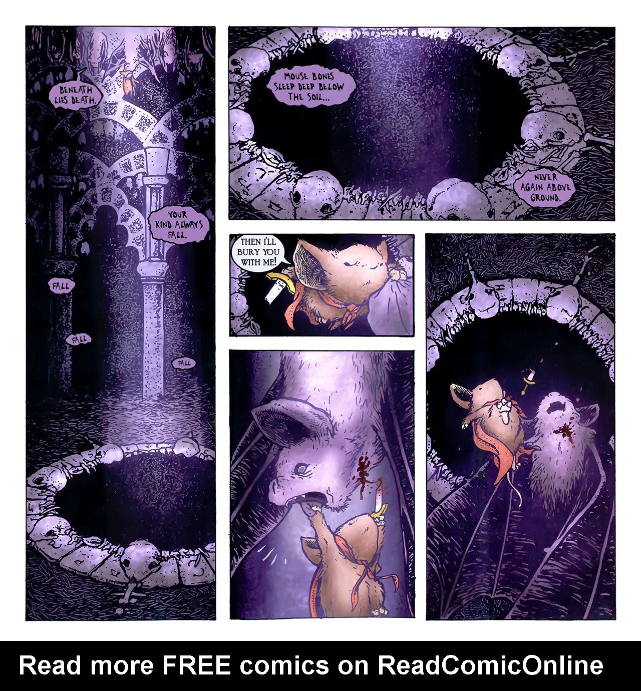 Read online Mouse Guard: Winter 1152 comic -  Issue #4 - 9