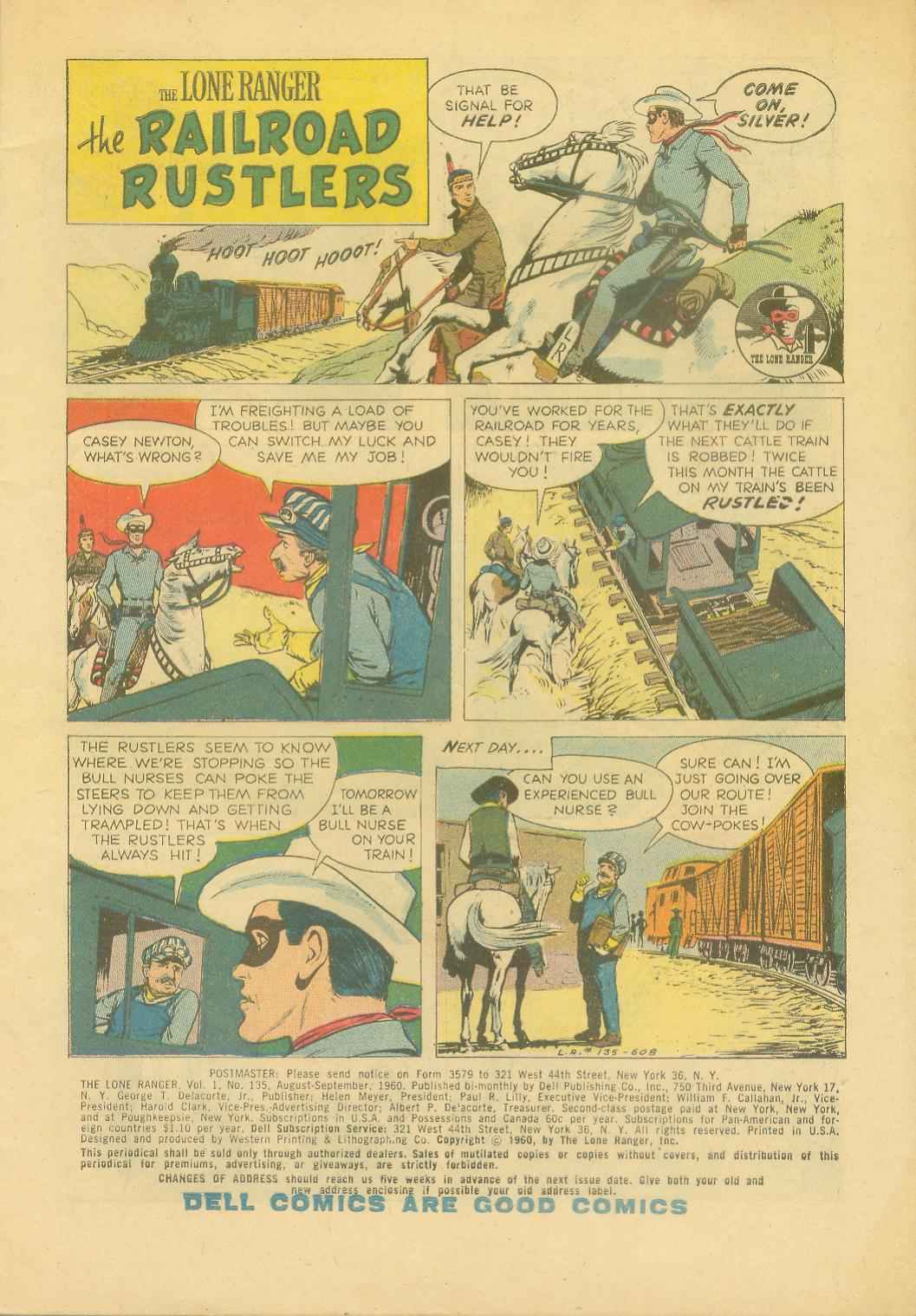 Read online The Lone Ranger (1948) comic -  Issue #135 - 3