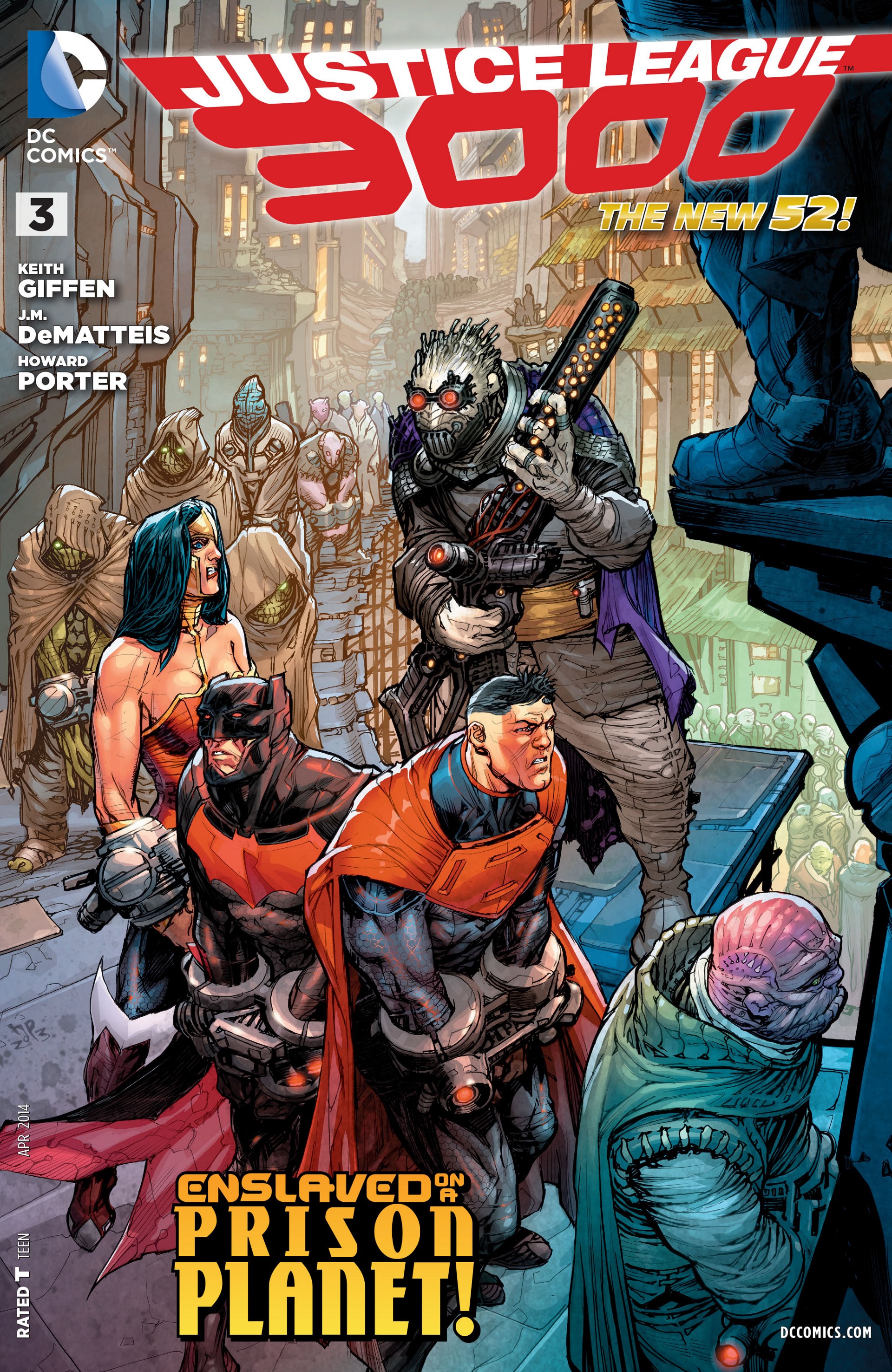 Read online Justice League 3000 comic -  Issue #3 - 1