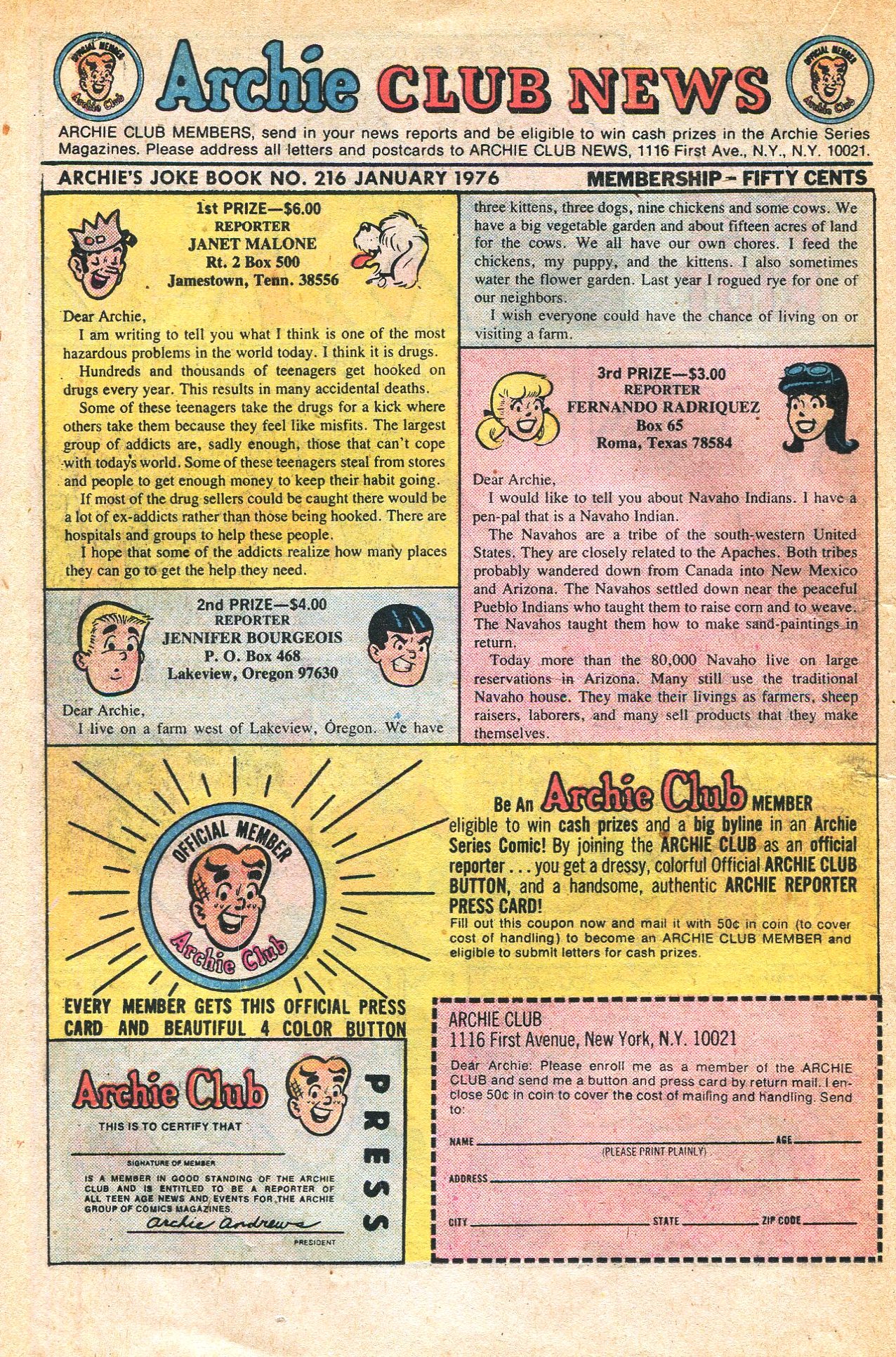 Read online Archie's Joke Book Magazine comic -  Issue #216 - 22
